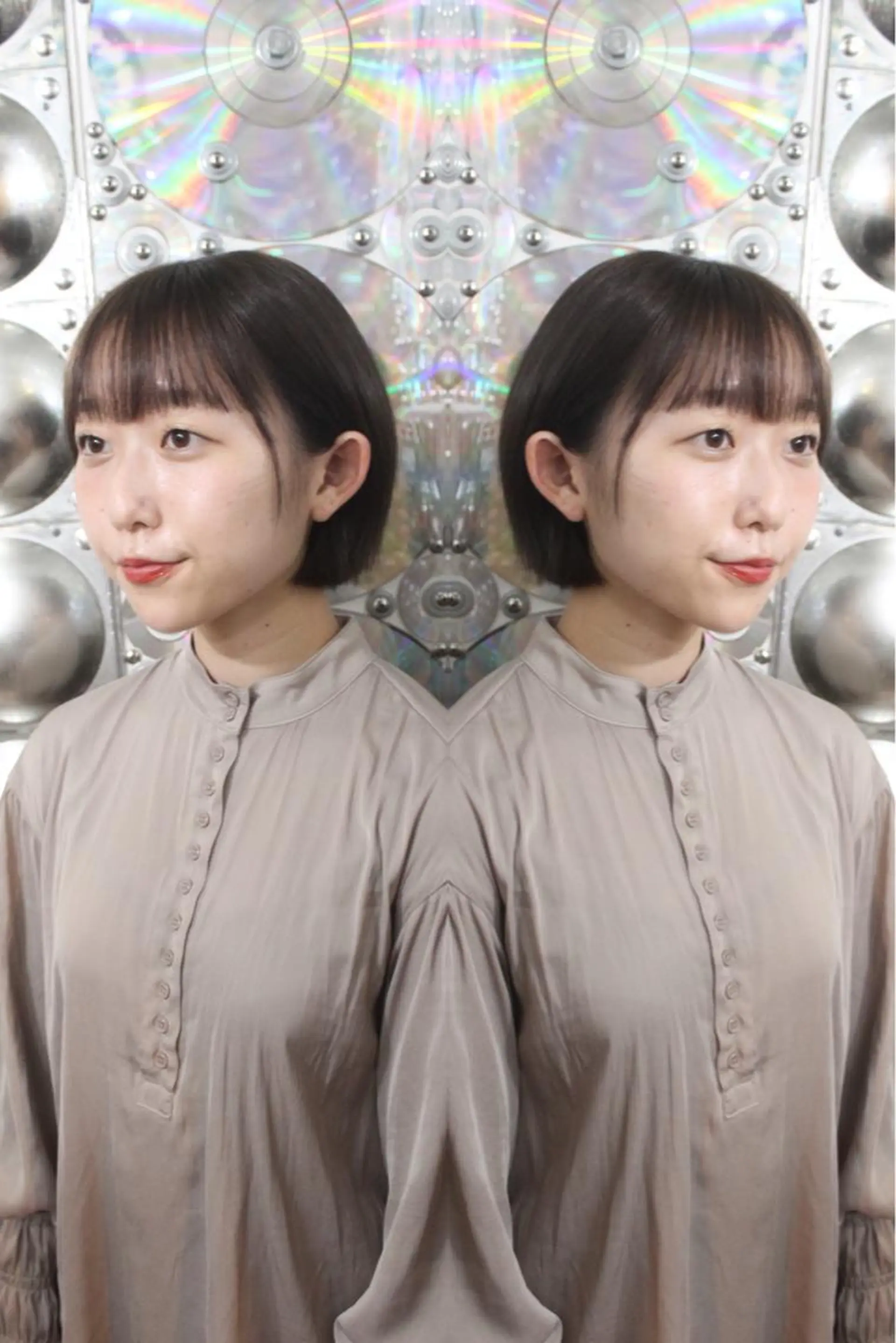 ショート カラー グラデーションカラー ボブ 🌈派手髪エクステ ブレイズ🌈ひろとのヘアスタイル