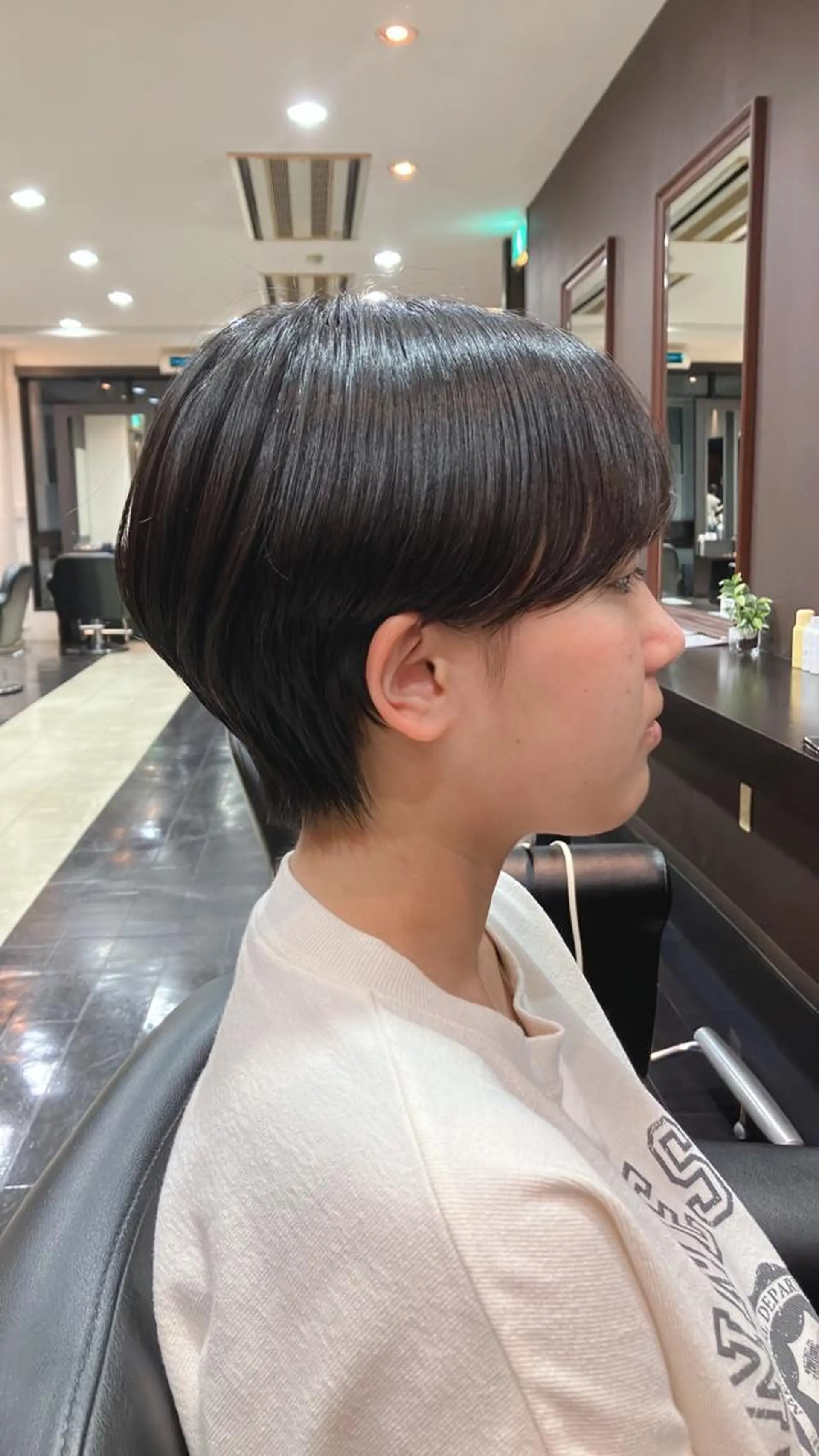 ショート カット パーマ 前之園 ひかるのヘアスタイル