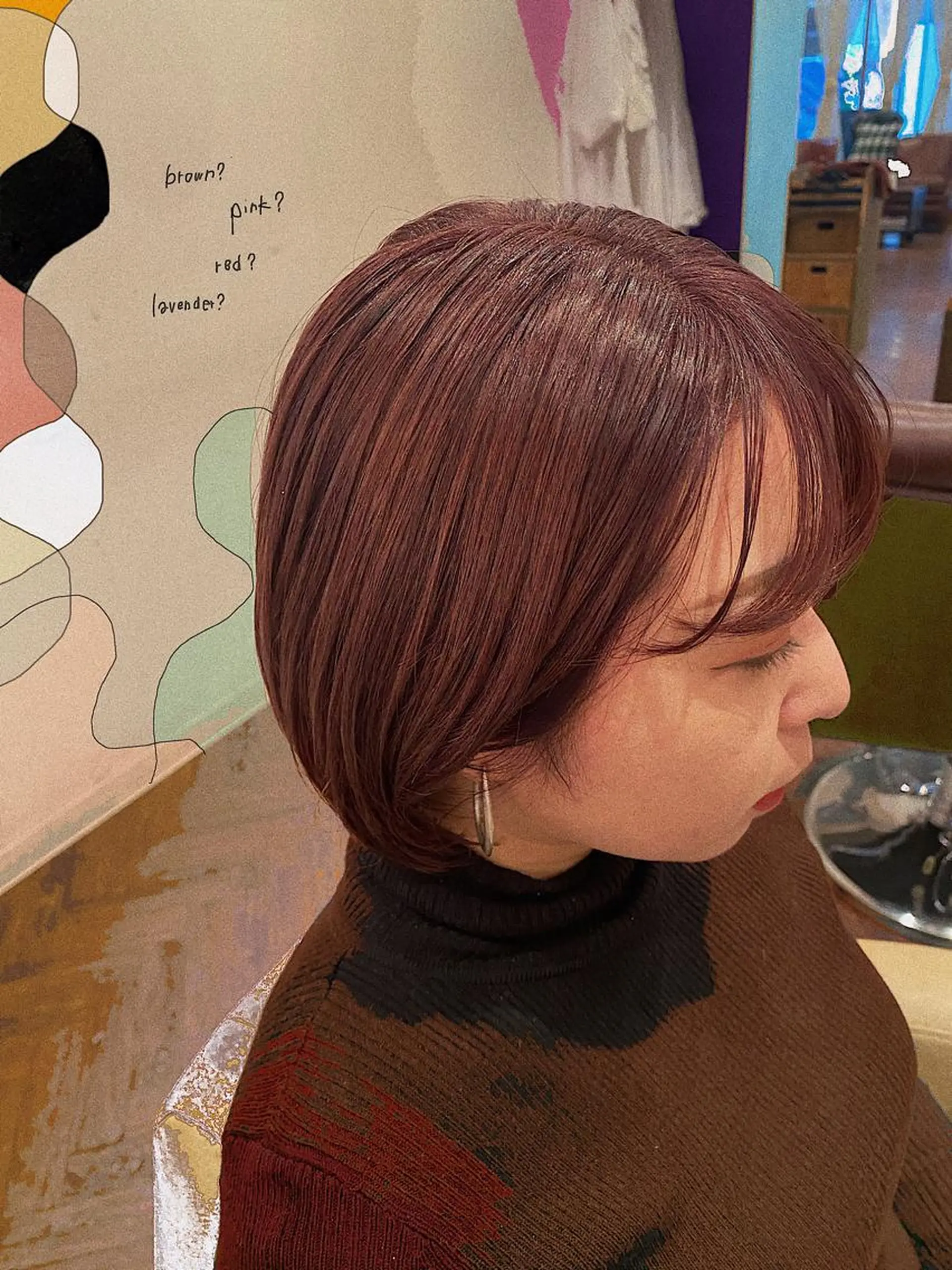 ショート カラー 🌈🌸あおき みちる🌟💗のヘアスタイル