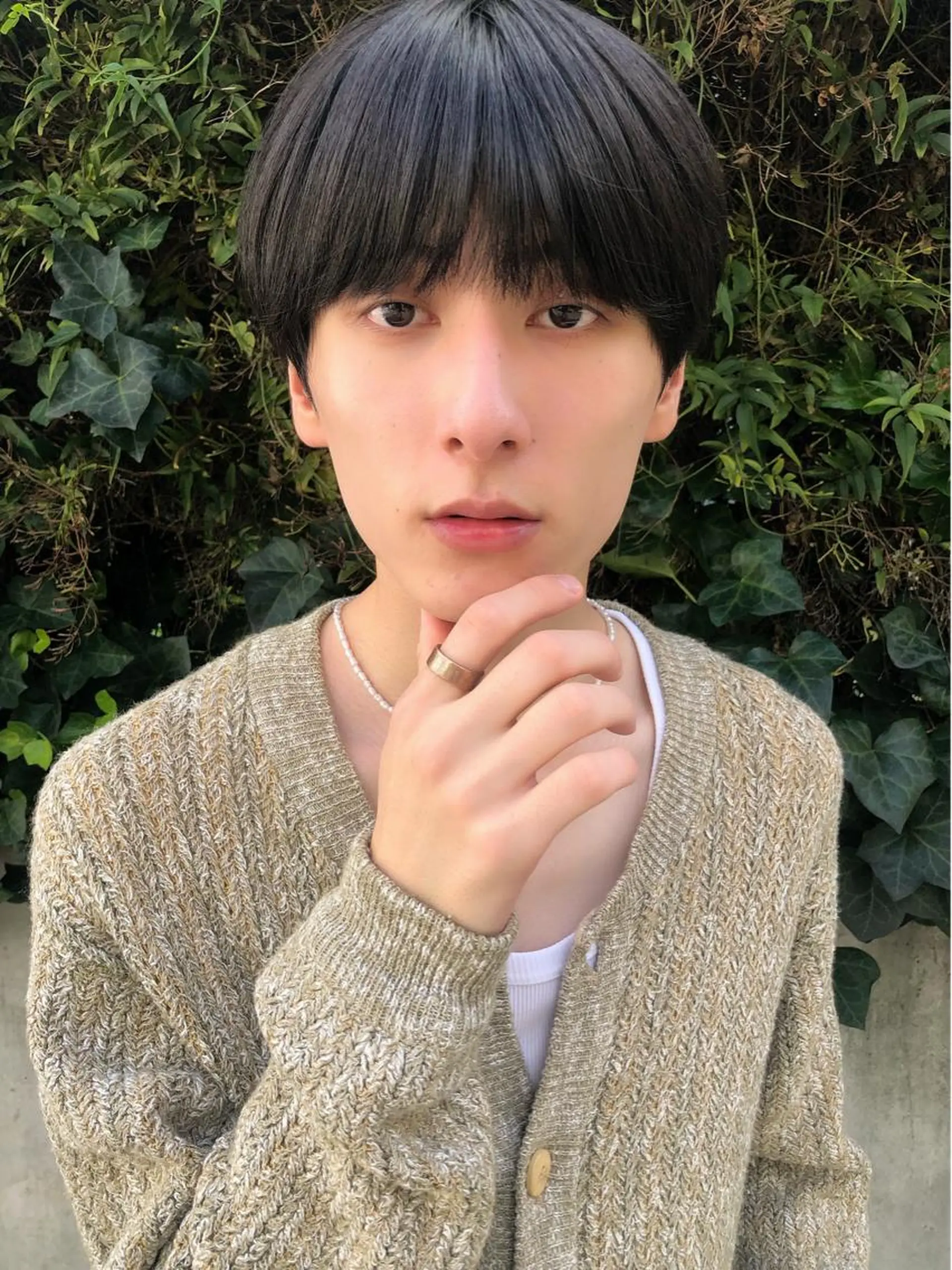 メンズ メンズ🍃ナチュラル 韓国風ヘアRENのヘアスタイル