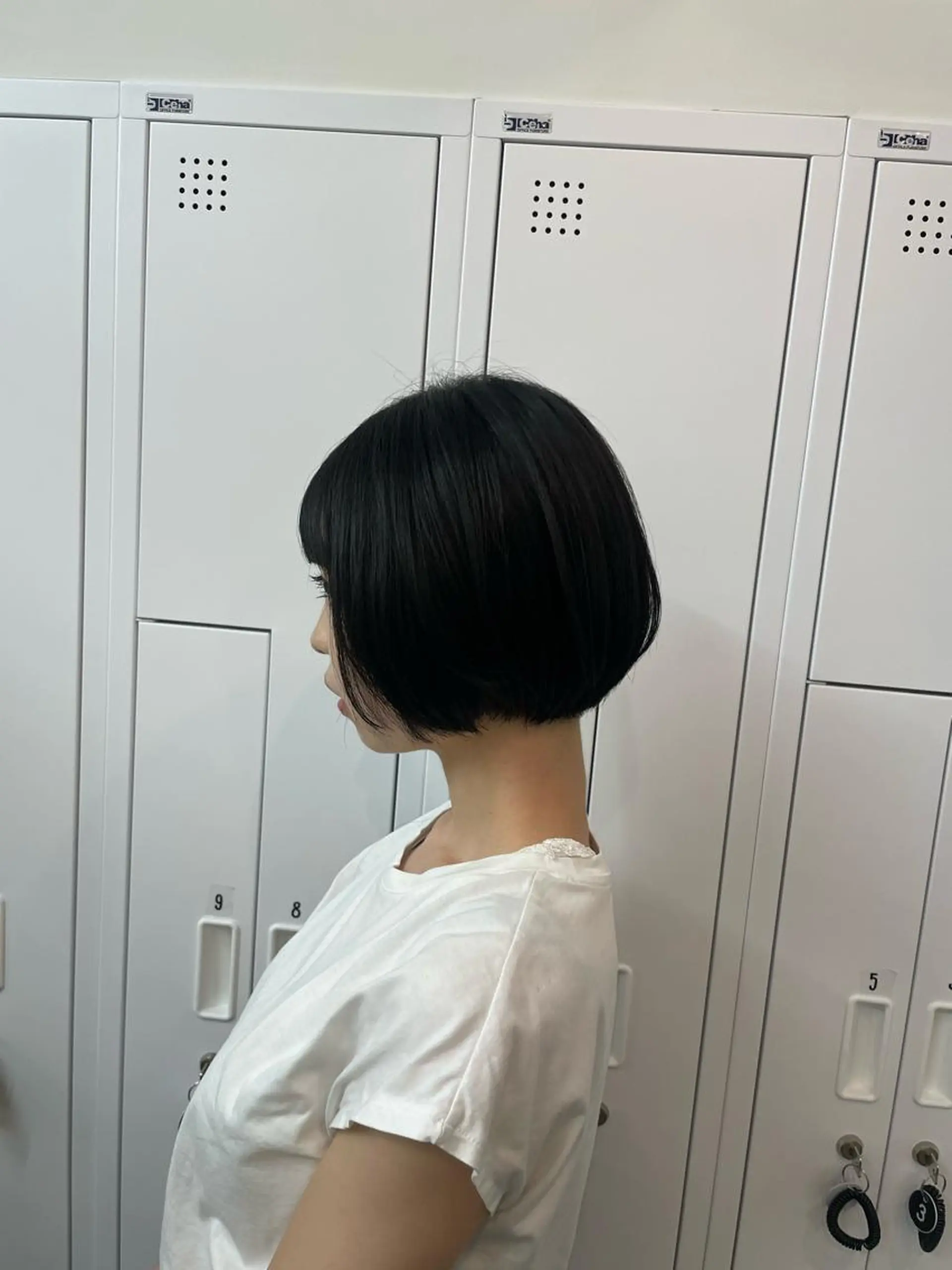 ショート ショートボブ ボブ ショートヘア 立野 莉央のヘアスタイル