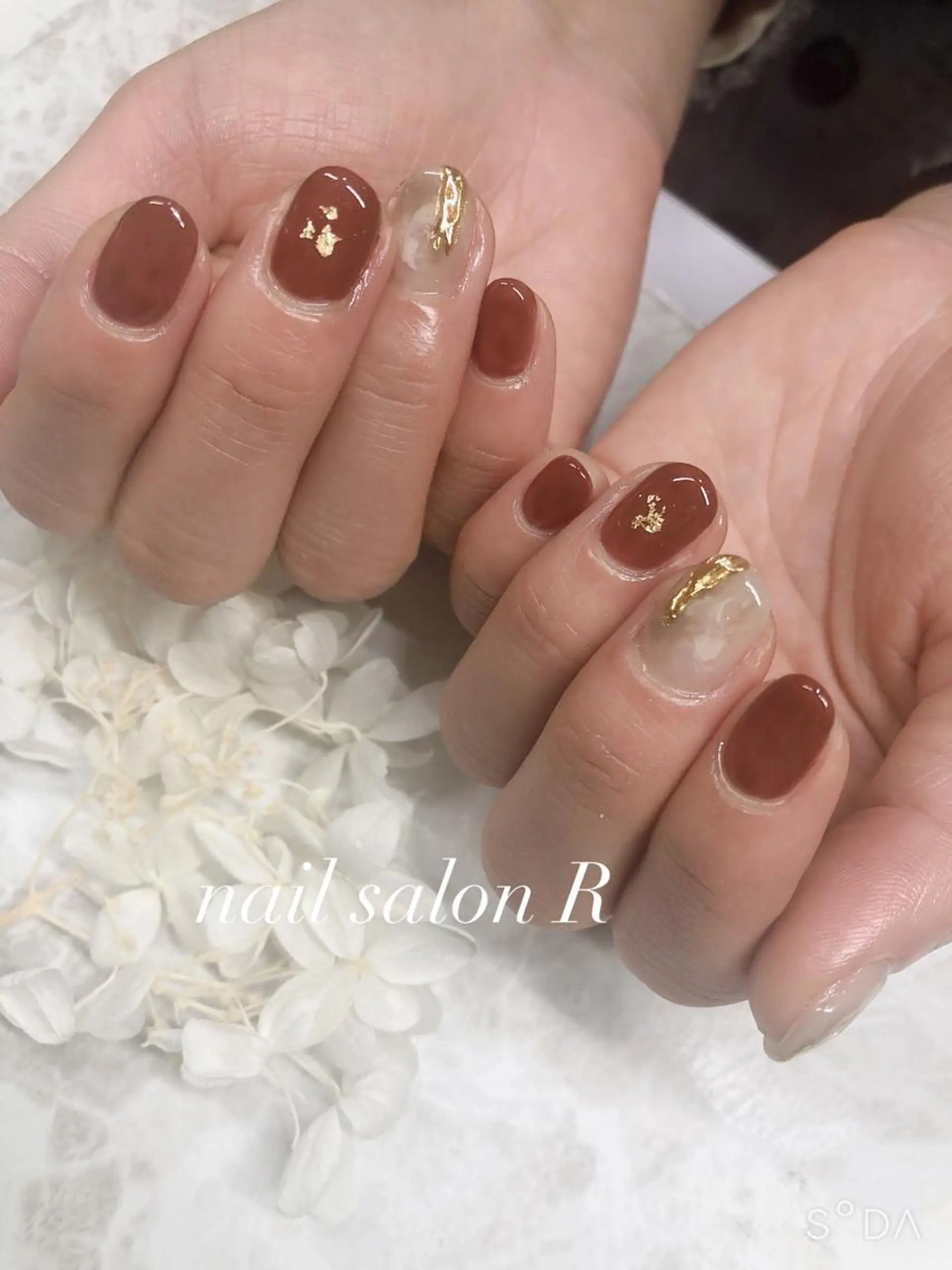 ネイル ニュアンスネイル ハンドネイル nail salon Rのネイルデザイン