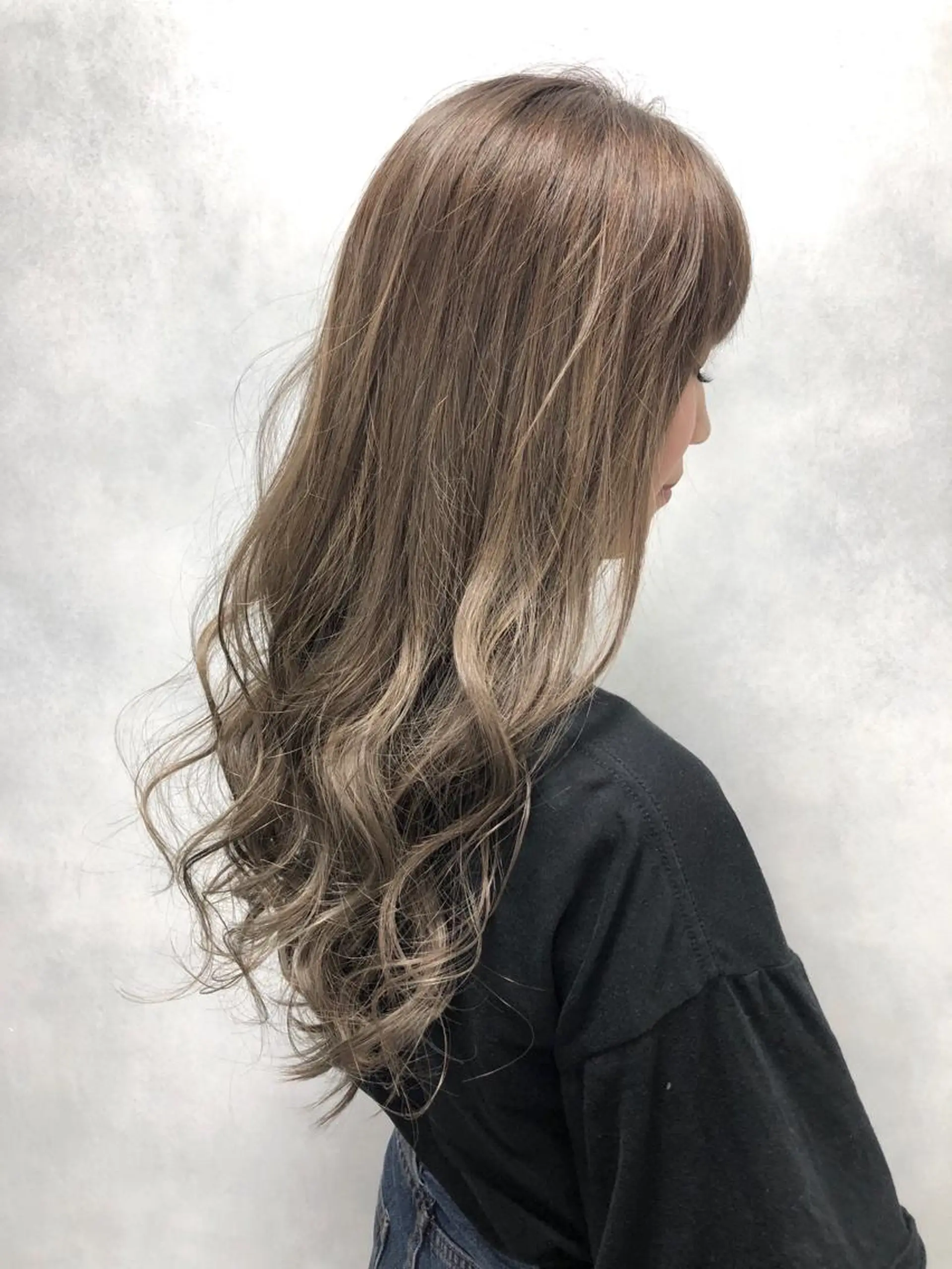 ロング ヘアカラー トリートメント 小澤大輔 YOLO hairのヘアスタイル