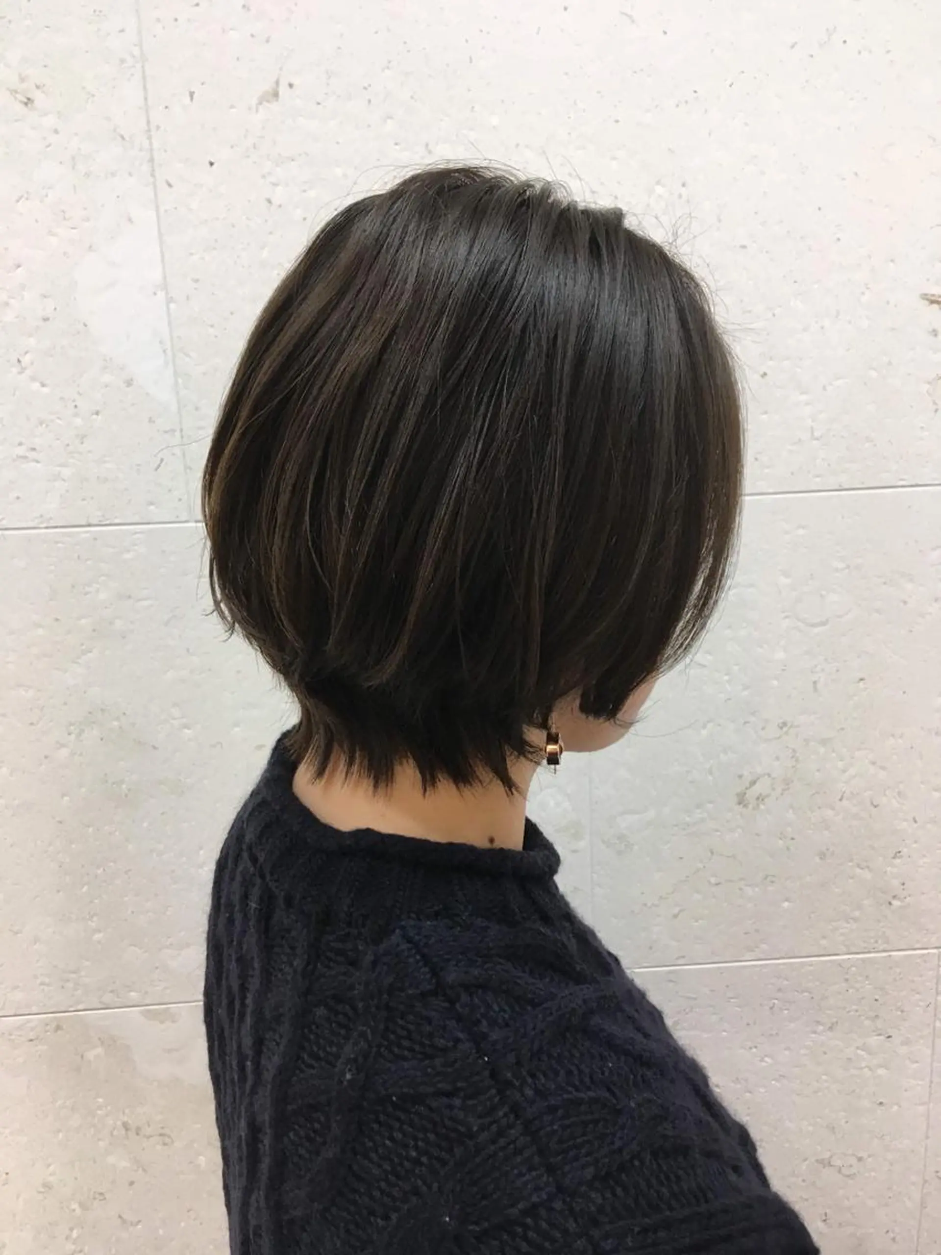 ショート カラー アディクシーカラー カット ヘアカラー トリートメント 斉藤 貴也のヘアスタイル
