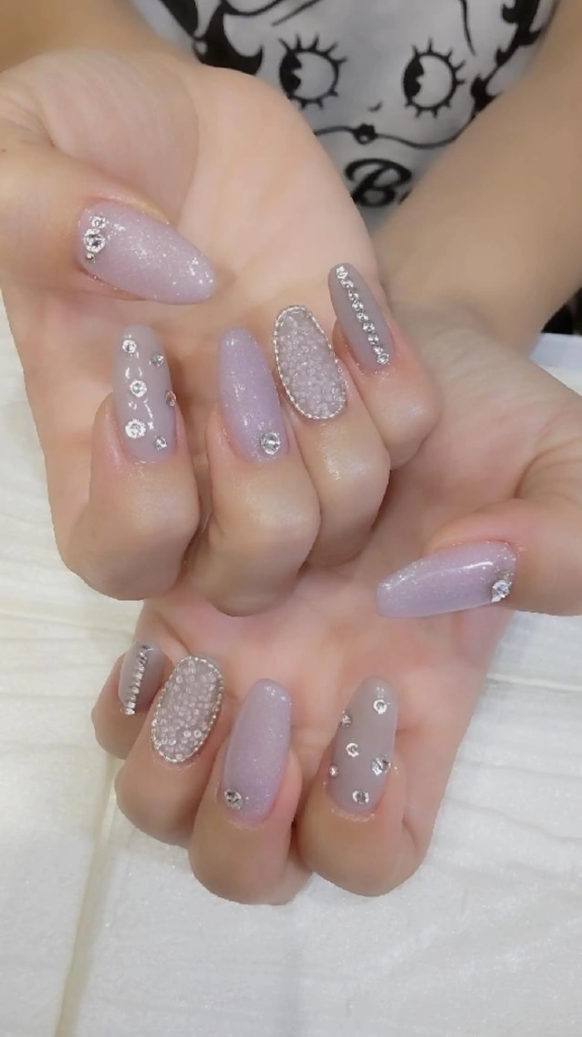 ネイル キラキラネイル infinity skyのネイルデザイン