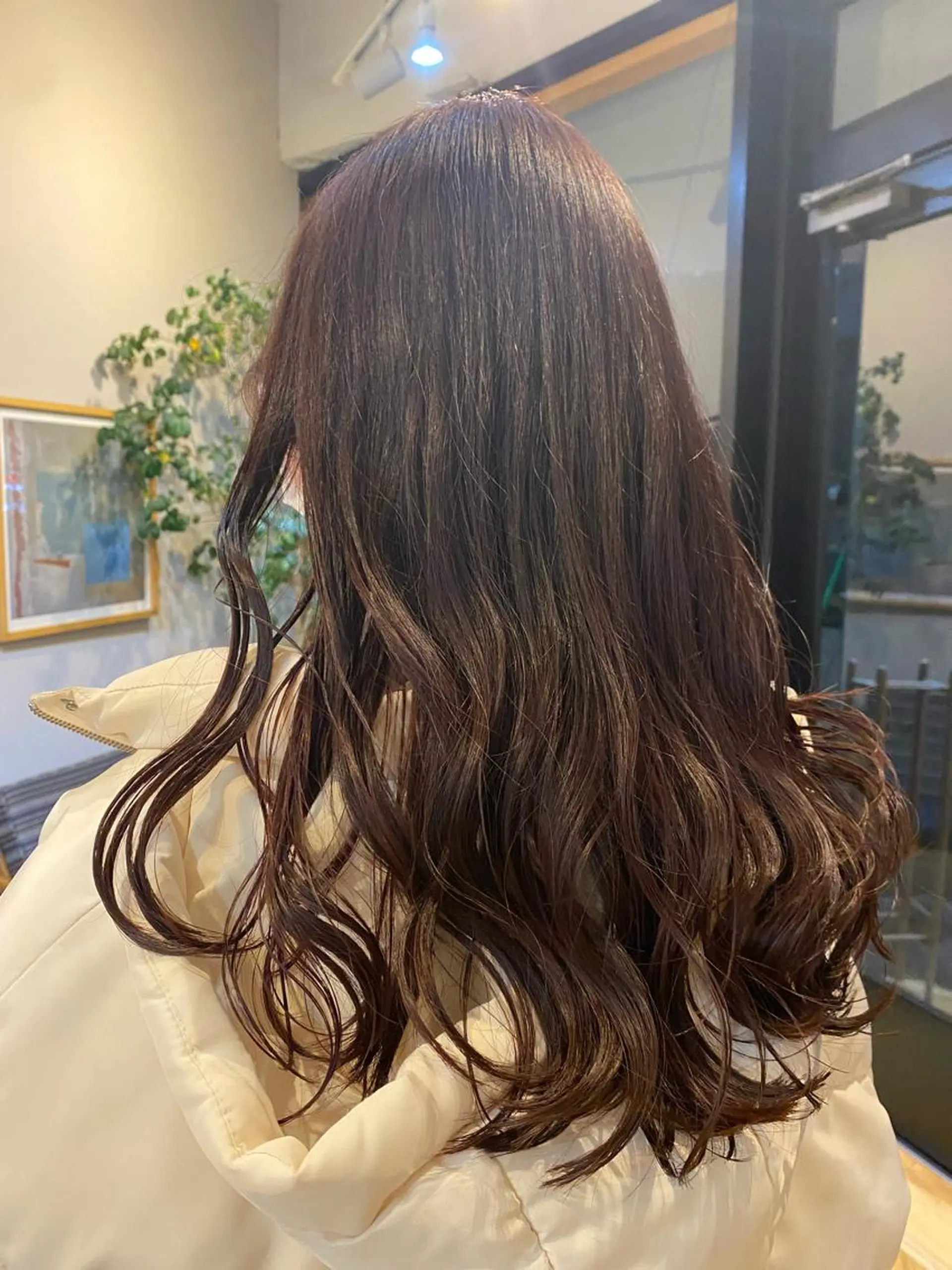 ロング 佐藤 かののヘアスタイル