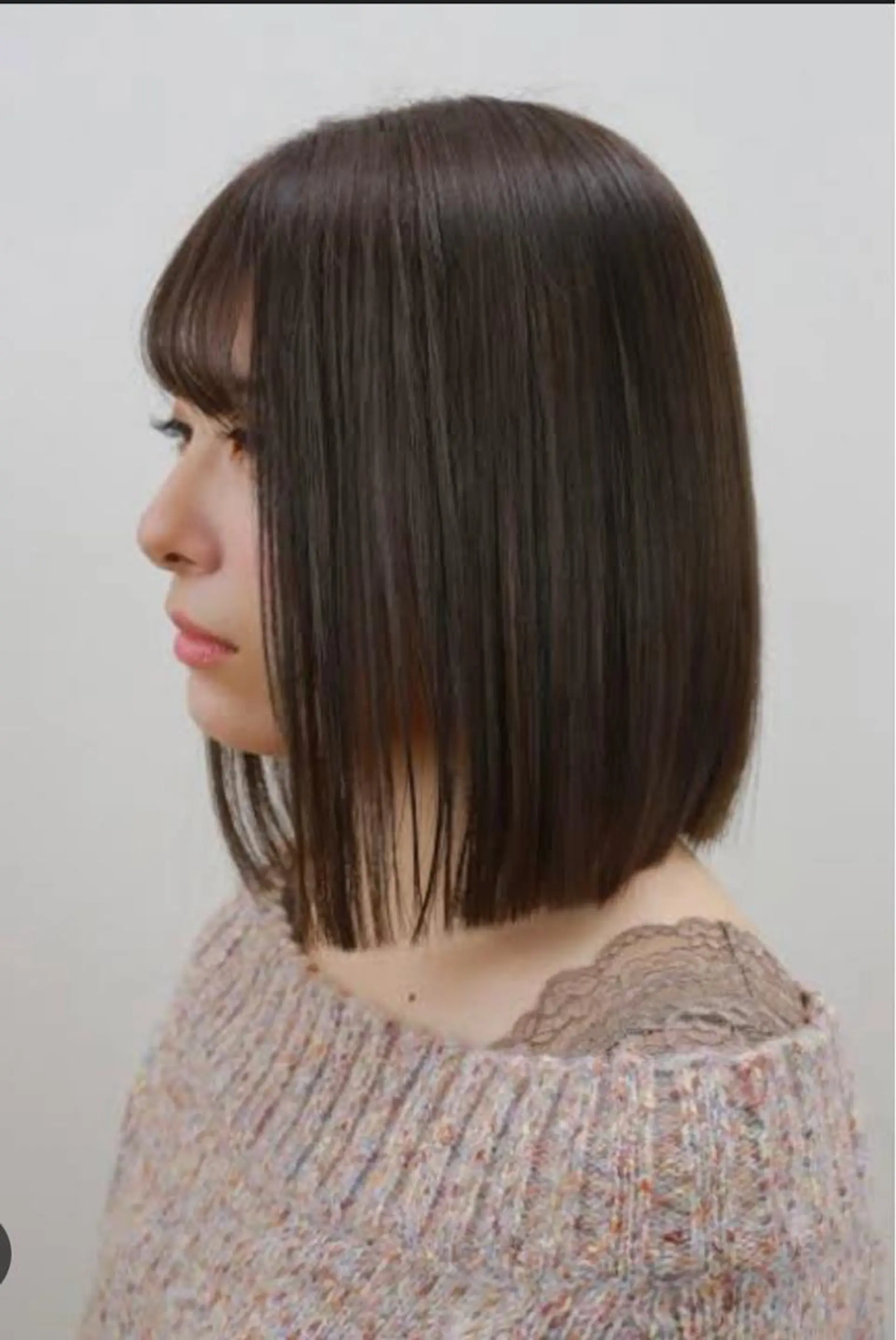 セミロング 影山 蒼太のヘアスタイル