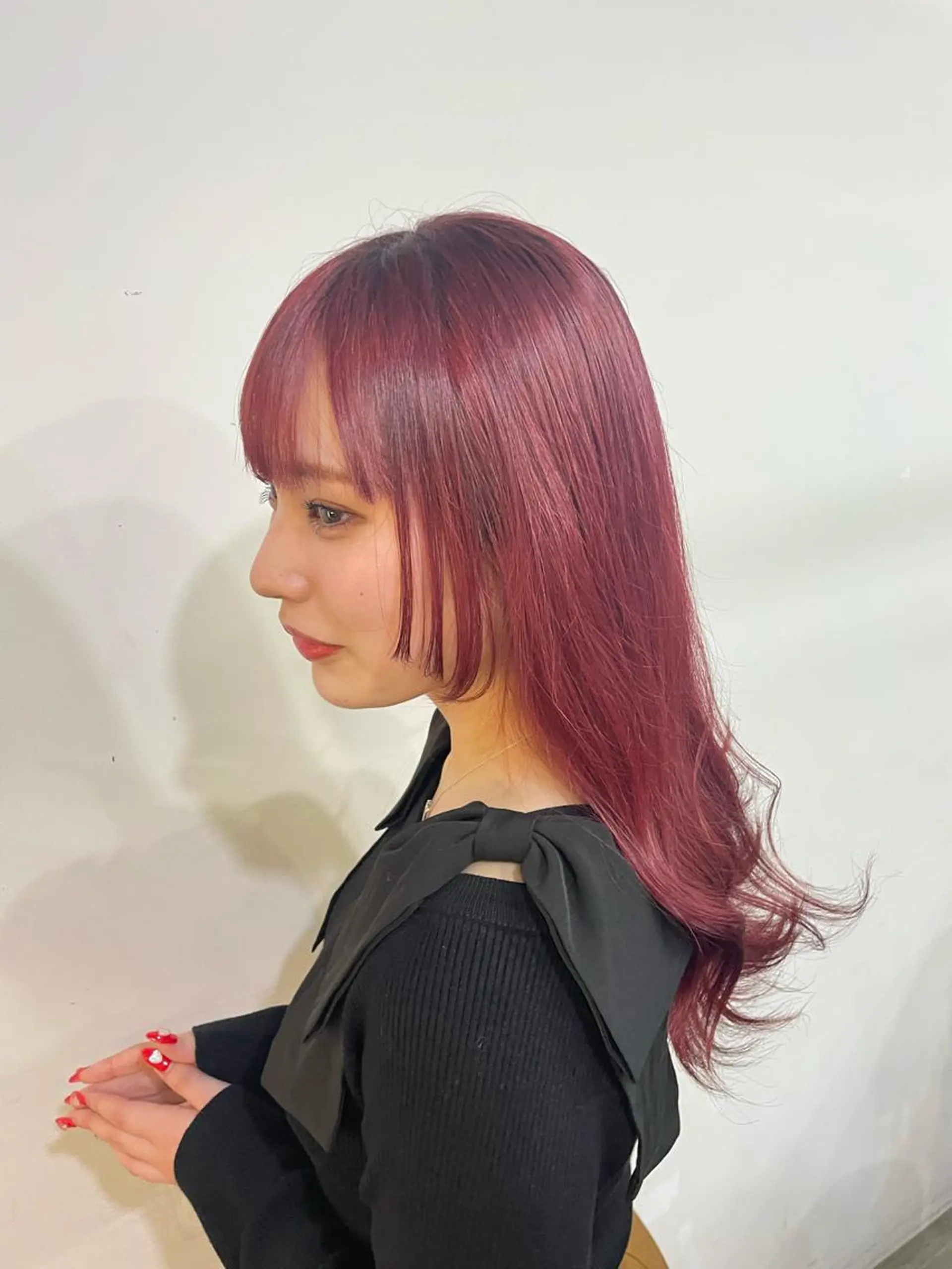 ロング カラー #韓国ハイトーン💓 TOWAのヘアスタイル