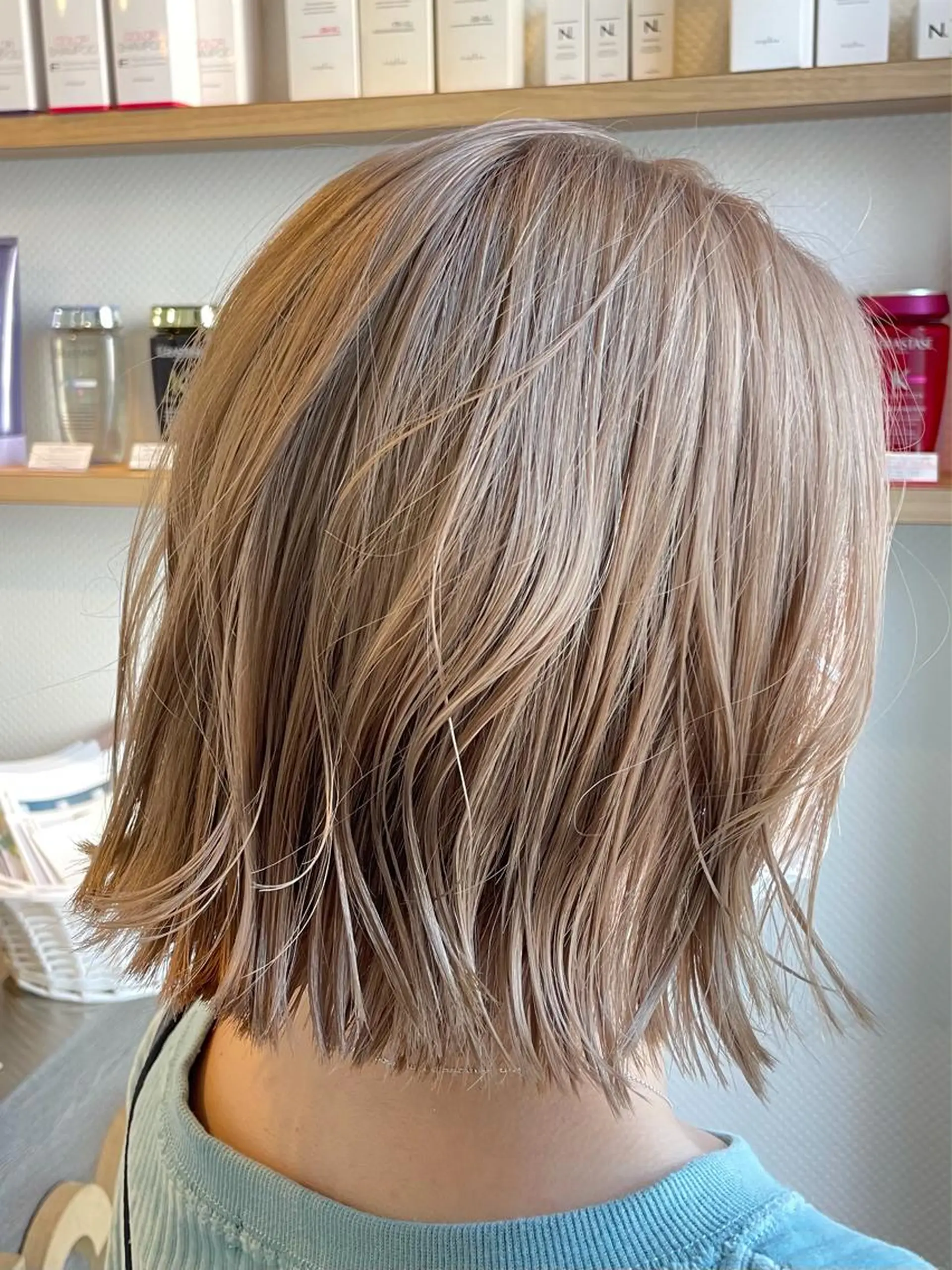 カラー ヘアカラー トリートメント 髪質改善N°rico 杉本怜美のヘアスタイル