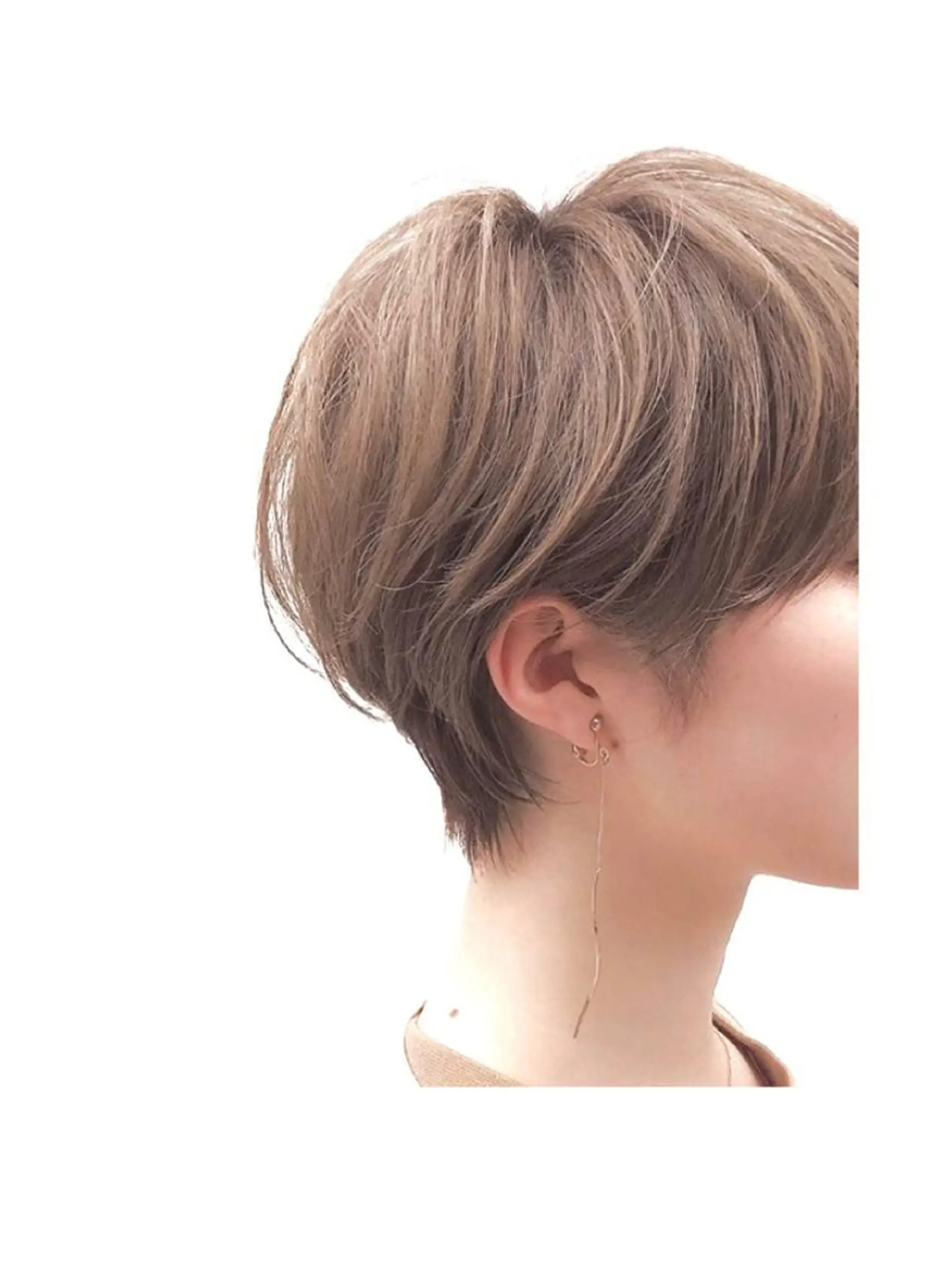 ショート カラー カット ヘアカラー トリートメント ワタベ ハヤト/ トップデザイナーのヘアスタイル