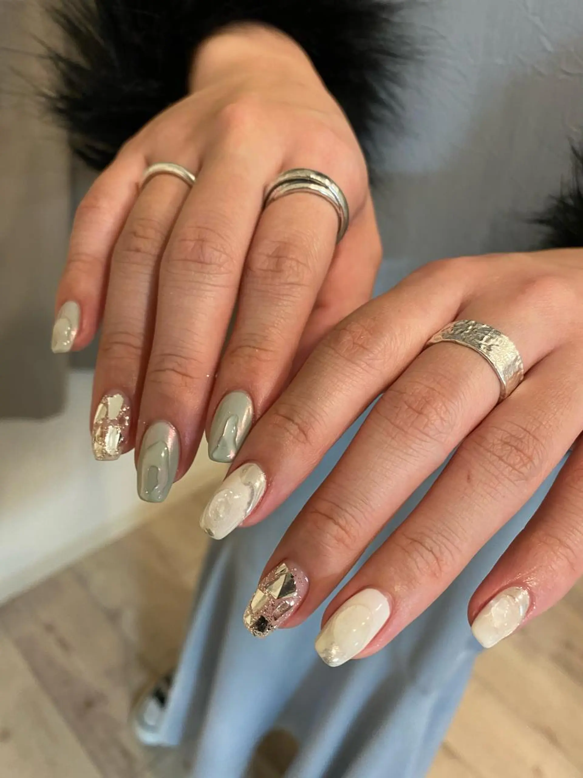 ネイル ハンドネイル 【LINON】 airiのネイルデザイン