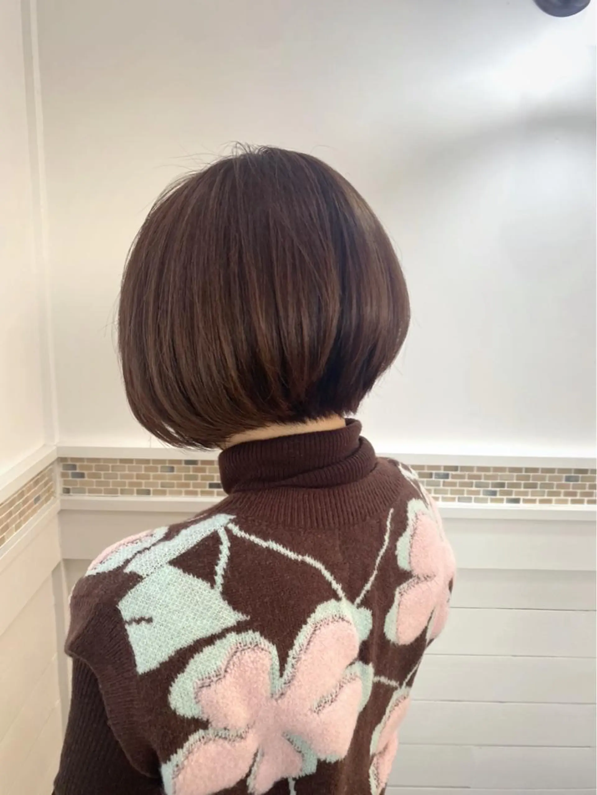 ショート カラー ショートボブ ボブ ショートヘア 田中 悠之のヘアスタイル