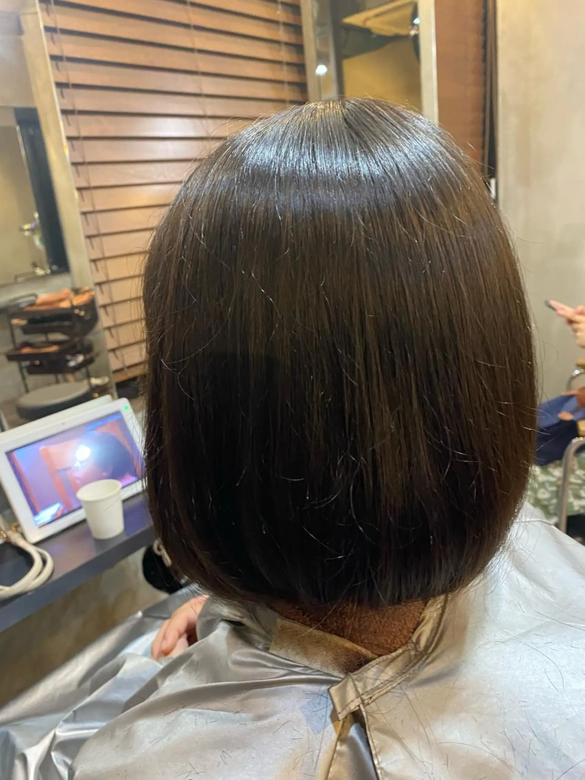 ショート パーマ 縮毛矯正 宍倉 輝信のヘアスタイル