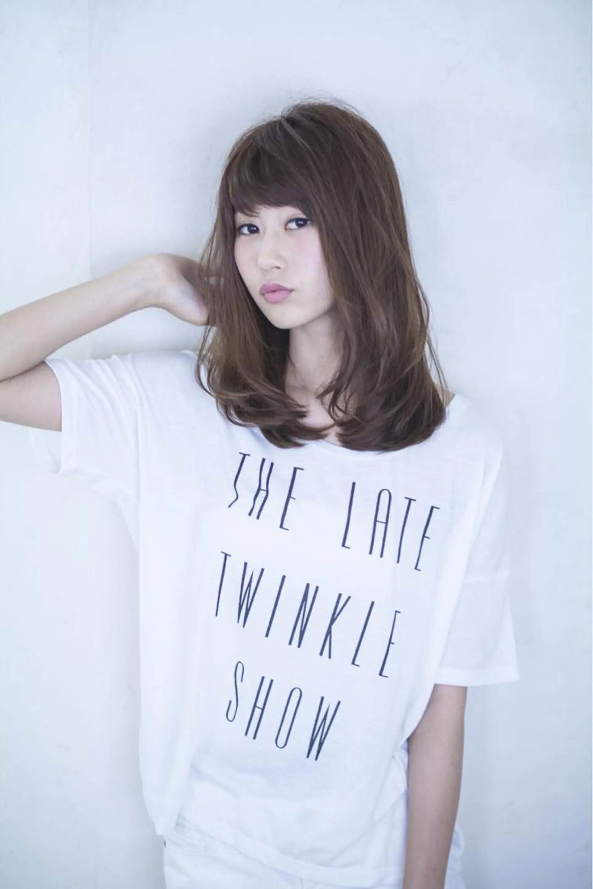 ミディアム カラー パーマ カット ヘアカラー トリートメント 高濃度水素/髪質改善 /柳原大輝のヘアスタイル