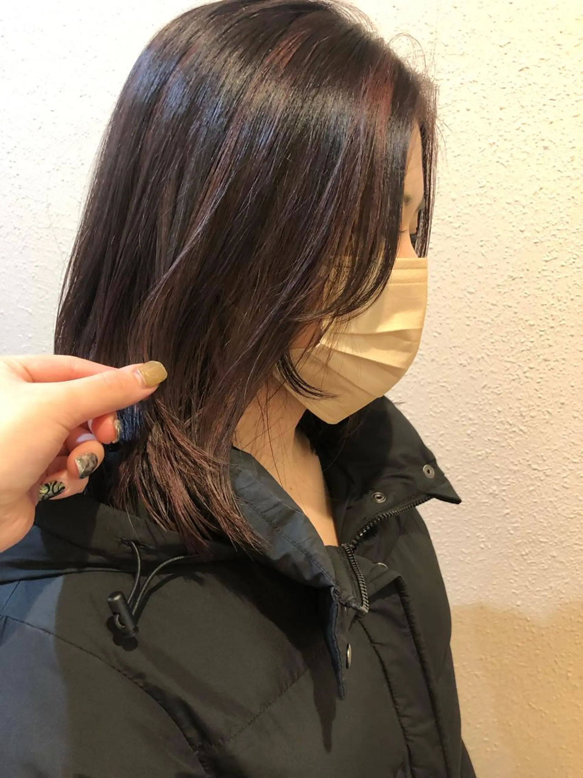 ミディアム カラー 🦩レイヤー|透明感 カラー🦩makoのヘアスタイル