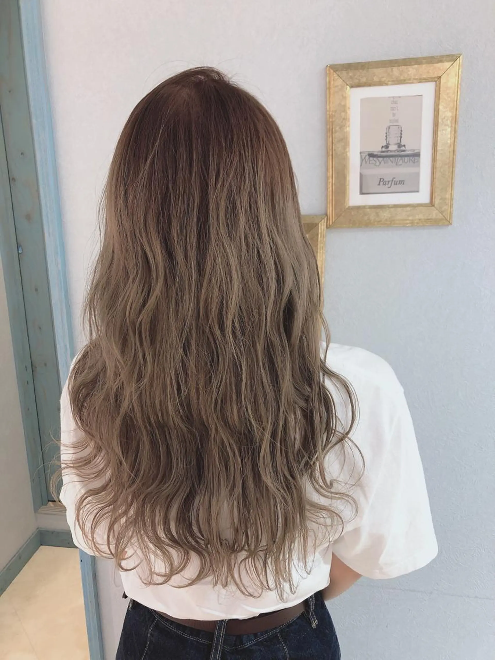 ロング カット ヘアカラー トリートメント 代表山口ひな 髪質改善のプロのヘアスタイル