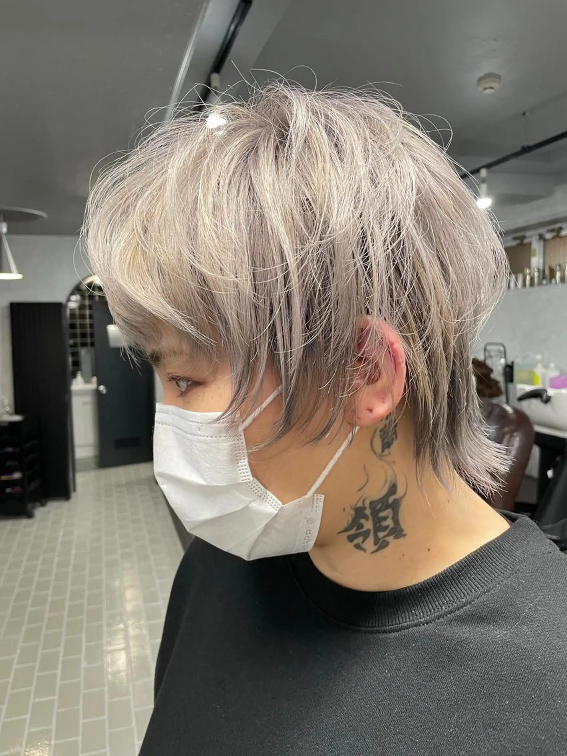 ショート カット ヘアカラー 髪質改善ayame 横山諒のヘアスタイル