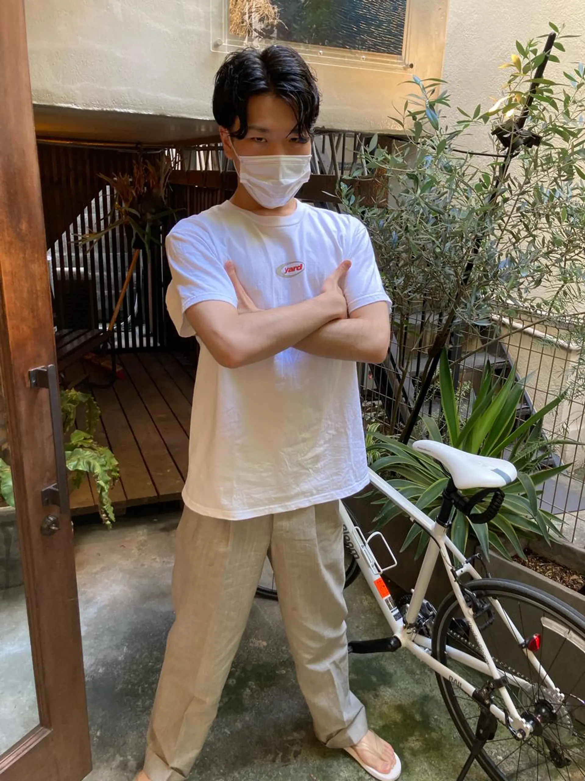 メンズ メンズパーマ 金田 夏野のヘアスタイル