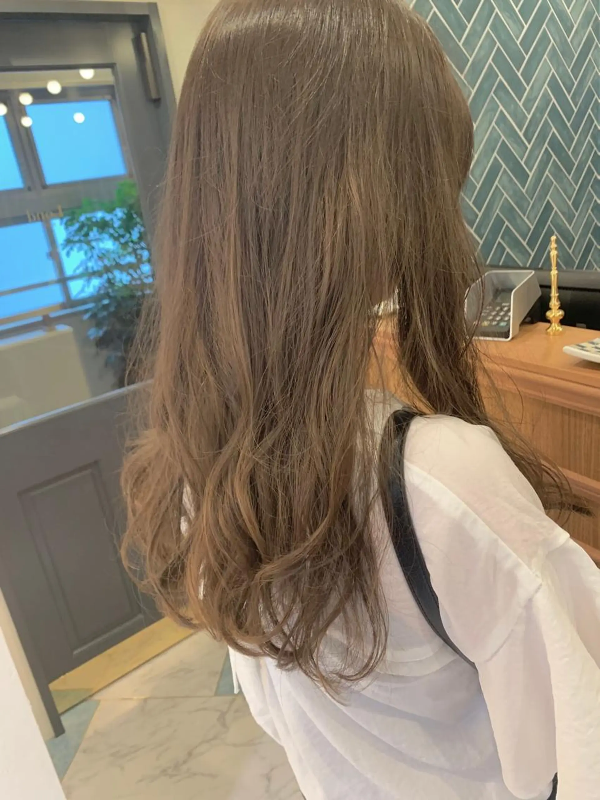 ロング カット パーマ トリートメント Lond fleur 大宮  ロンドフルール所属・石畑結華 Lond店長のヘアスタイル