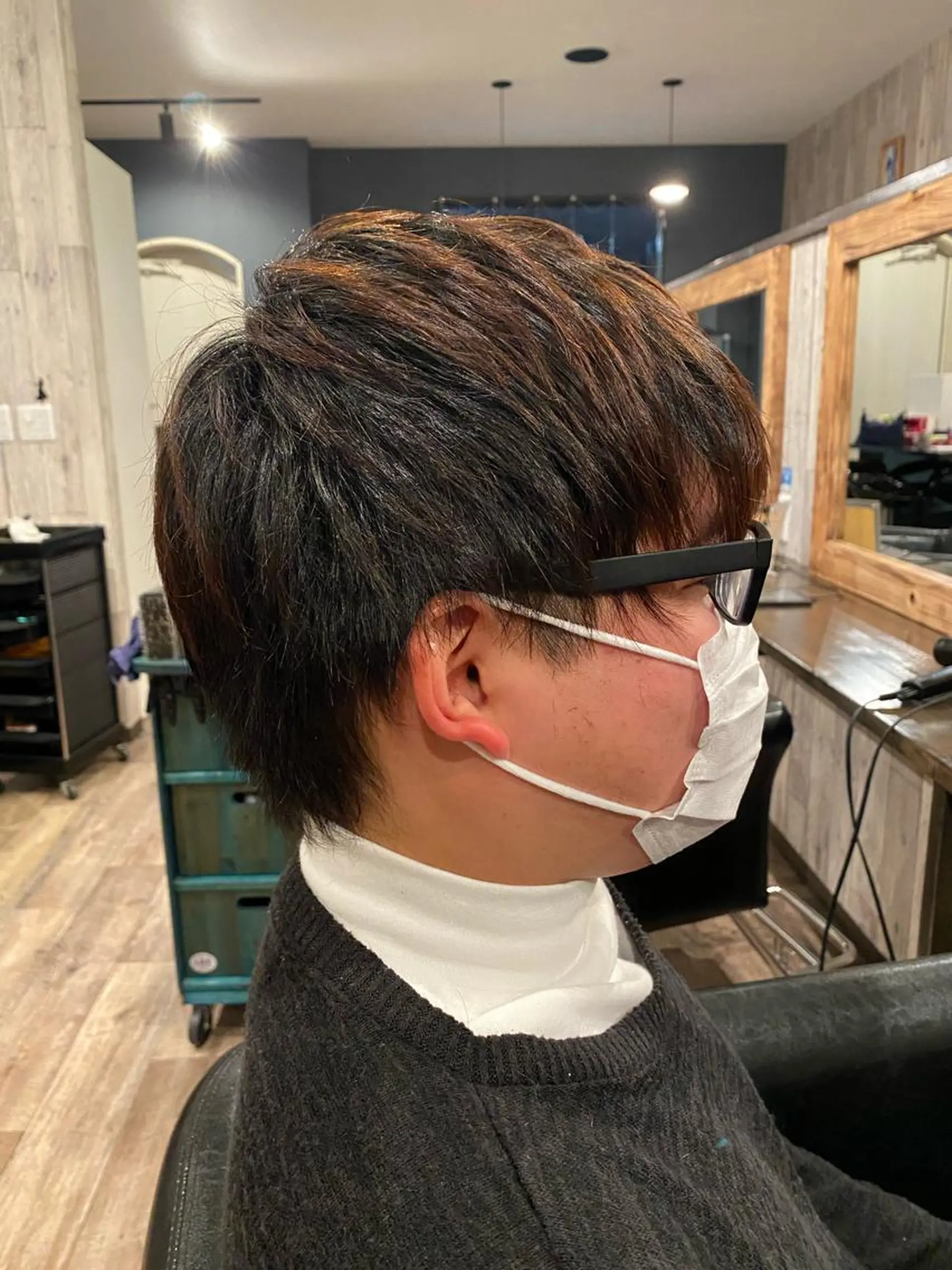 メンズ 奥村 奈々加のヘアスタイル