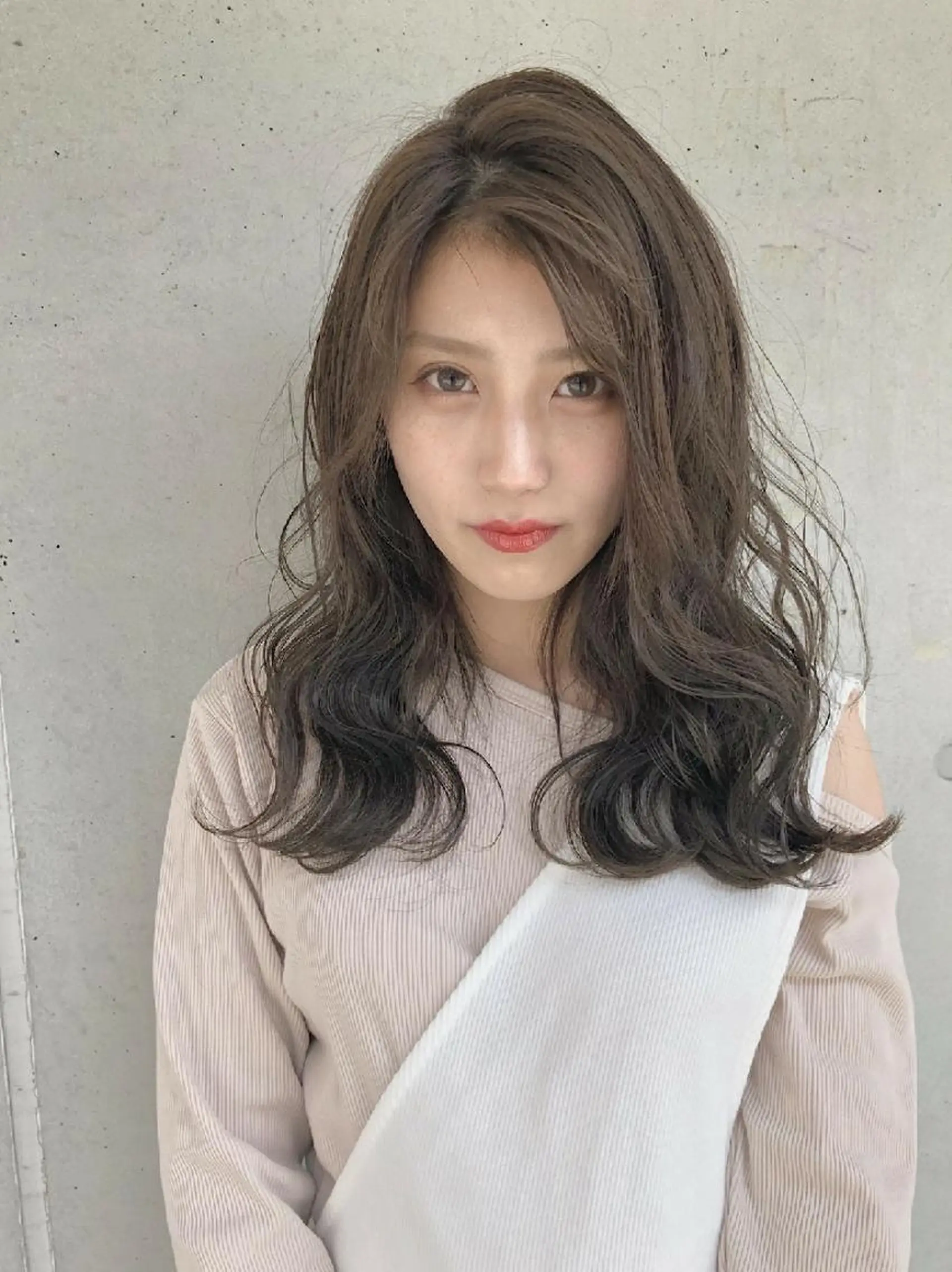 ミディアム ヘアアレンジ カラー パーマ カット ヘアカラー トリートメント GiseL 博多 ジゼル　博多のヘアスタイル