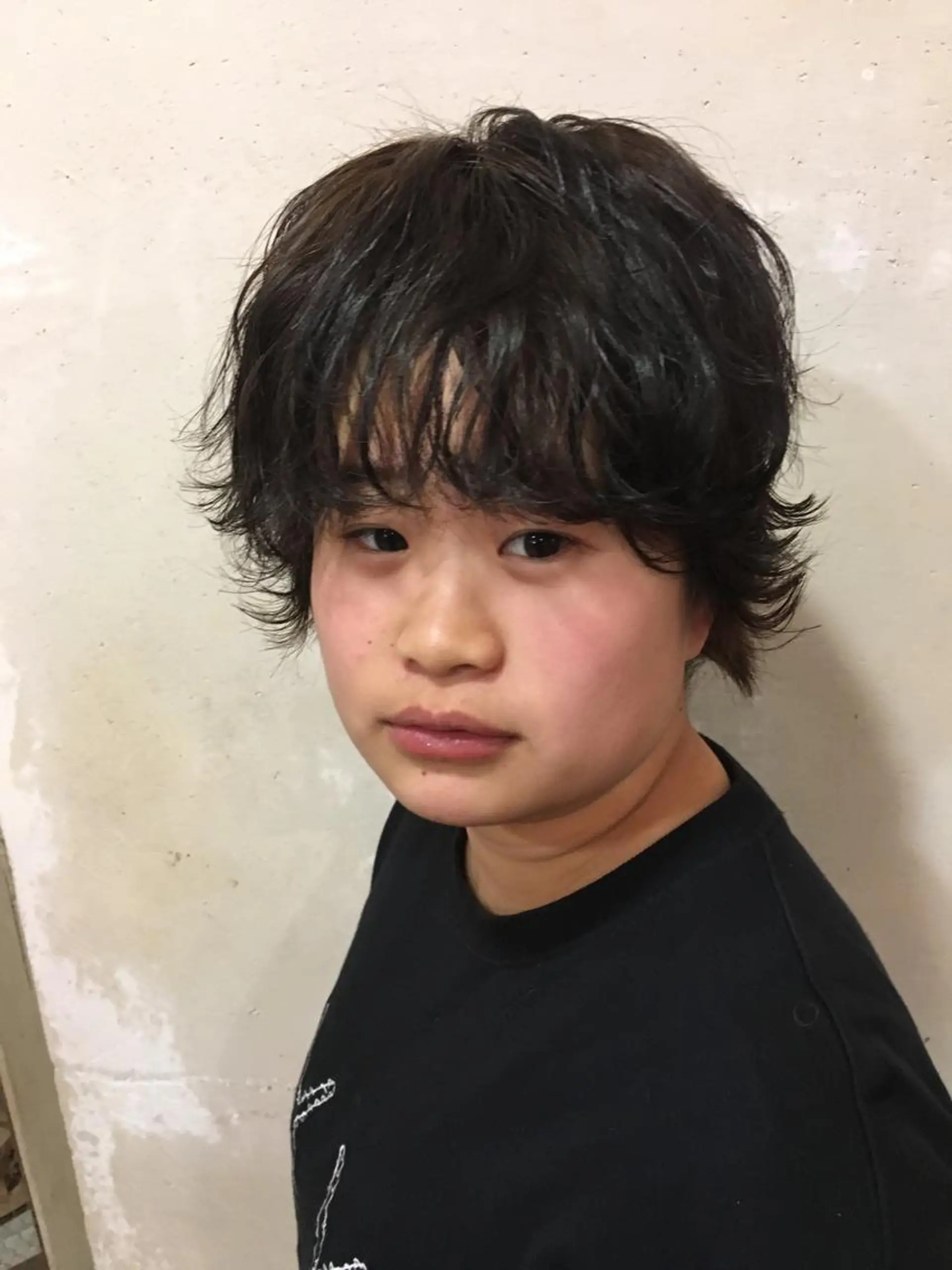 ショート カラー 井上 日菜乃のヘアスタイル