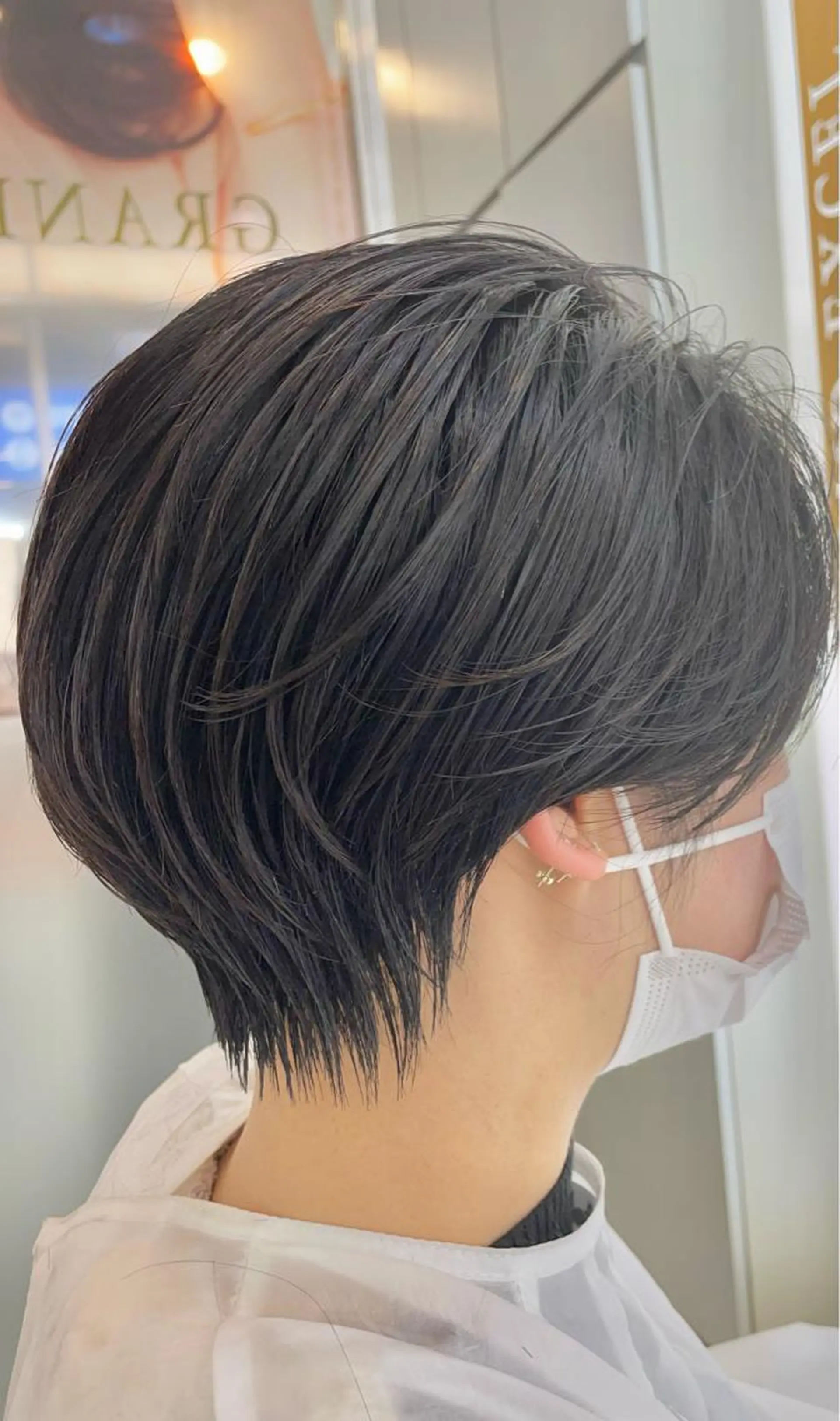 ショート 韓国/レイヤーカット 顔周り/廣瀬達哉のヘアスタイル