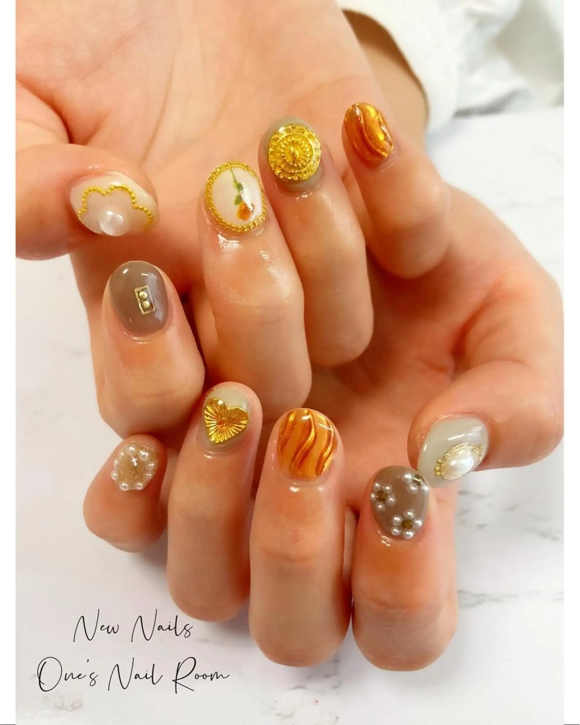 ネイル ハンドネイル One's Nail Roomのネイルデザイン