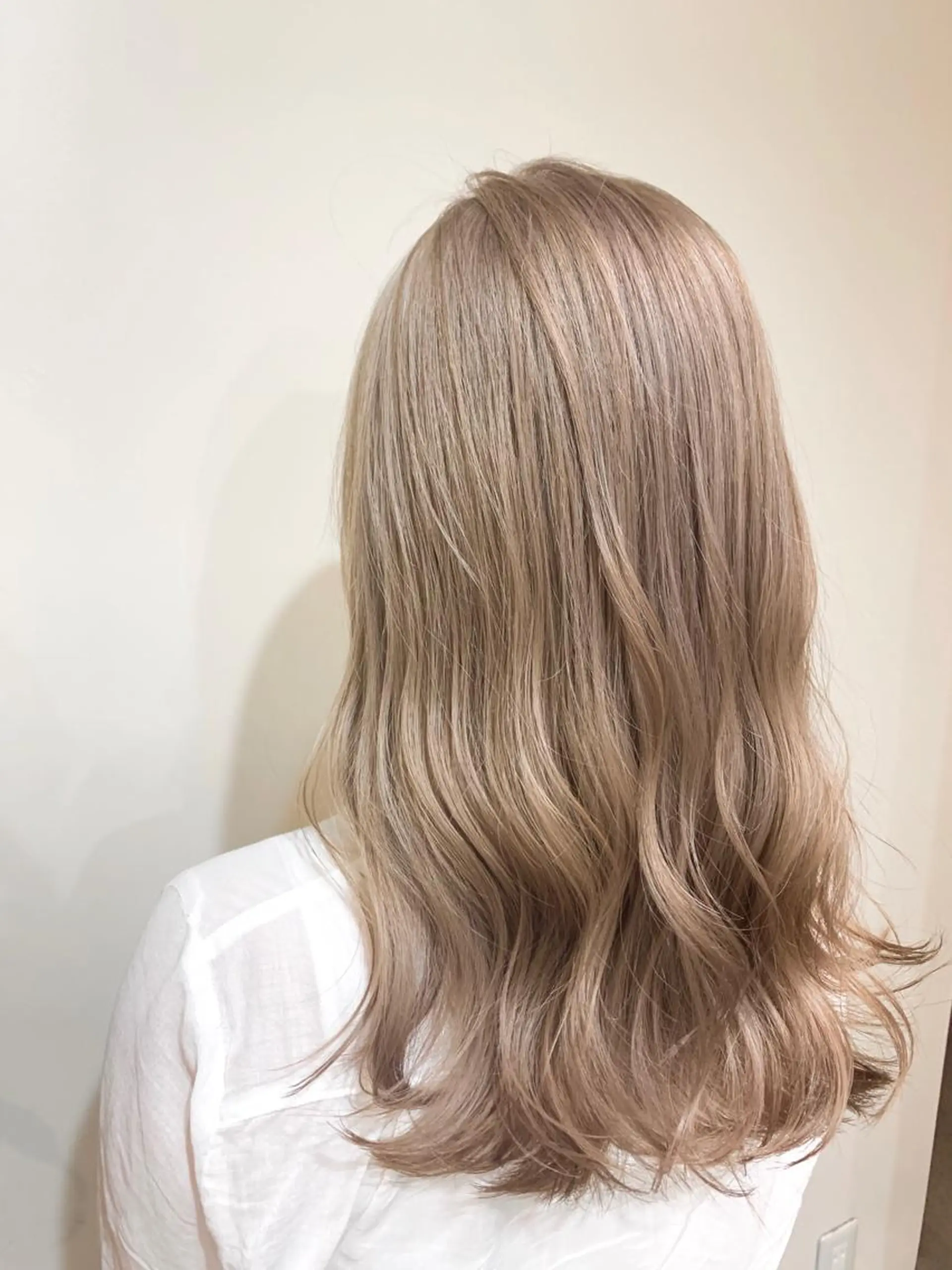 ロング カラー ヘアカラー トリートメント 💓シールエクステ ルミエールのヘアスタイル