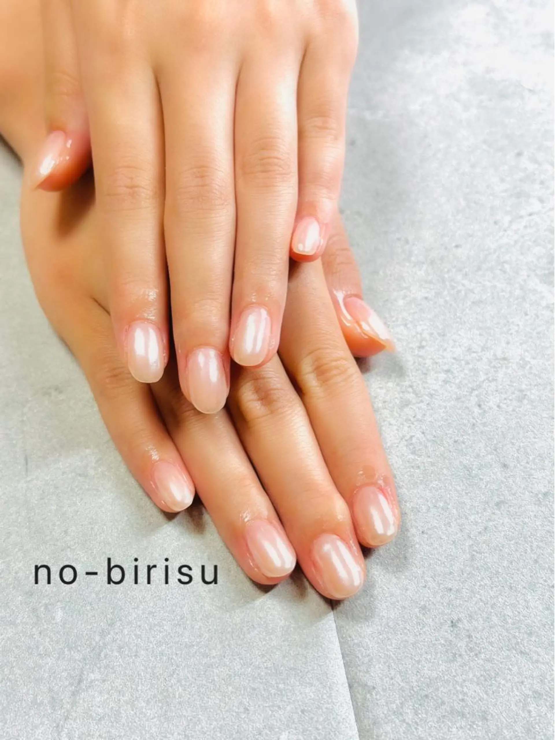ネイル ミラーネイル ハンドネイル no-birisu nailのネイルデザイン