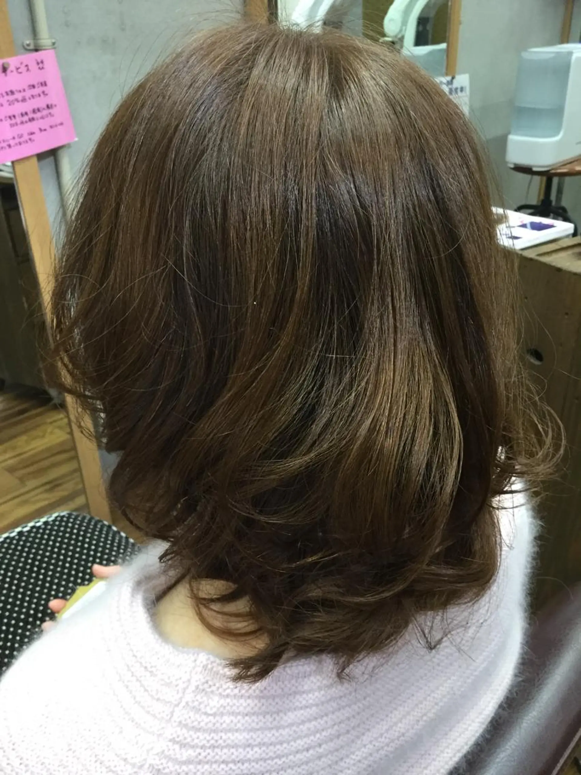 ミディアム カラー ブラウンカラー ナチュラルブラウン 後藤 健史のヘアスタイル