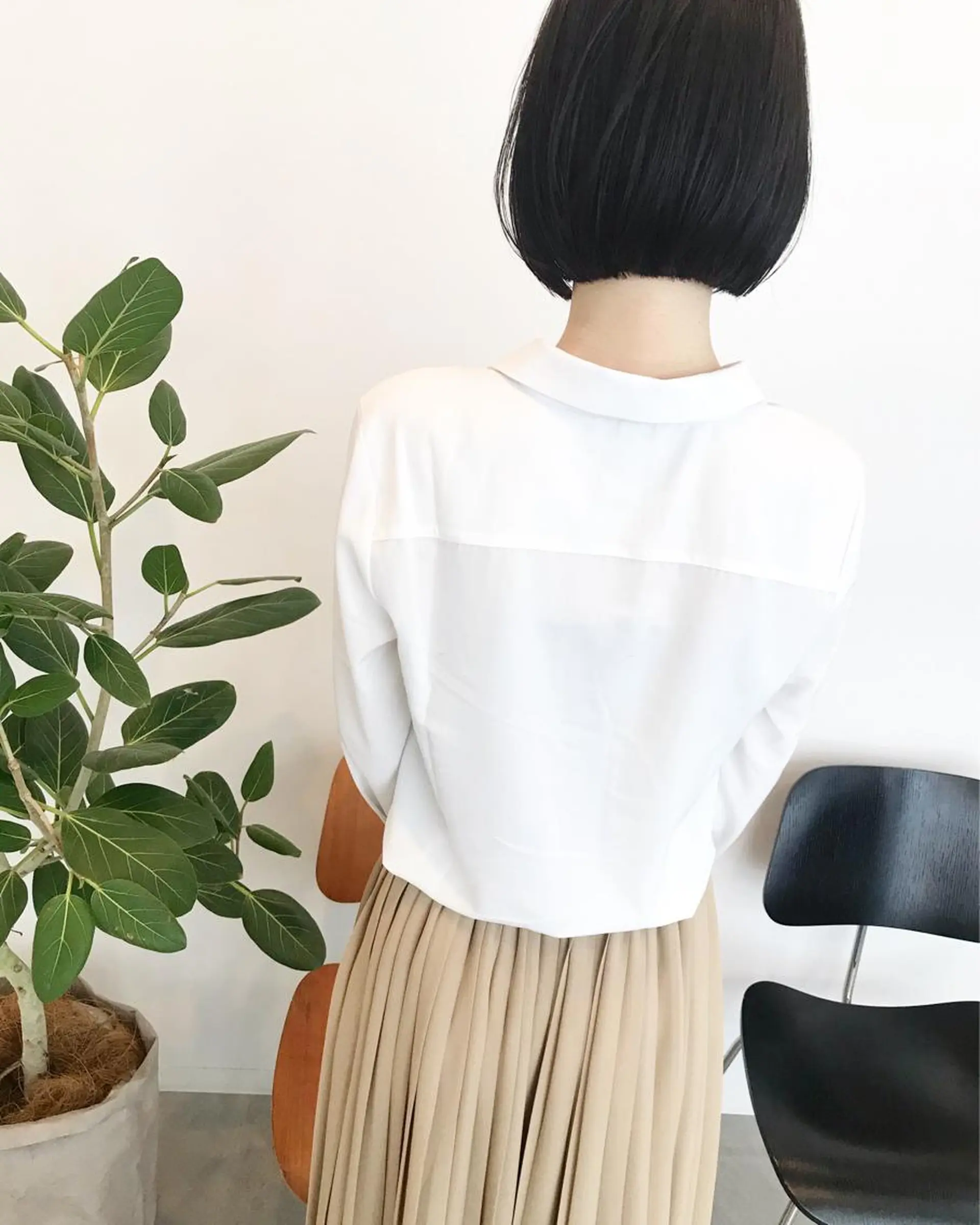 ショート ショートボブ ボブ ショートヘア カット トリートメント SAKURA omotesandoのヘアスタイル