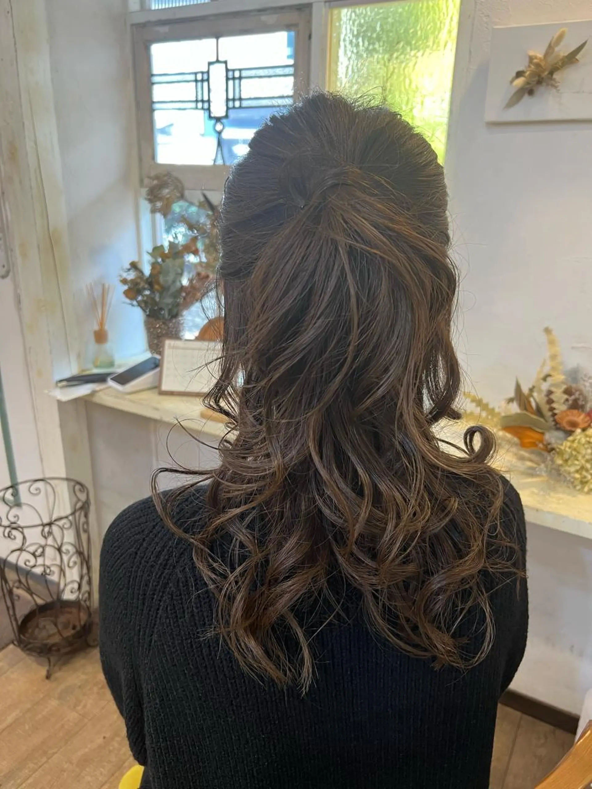 ミディアム 田中 はるなのヘアスタイル