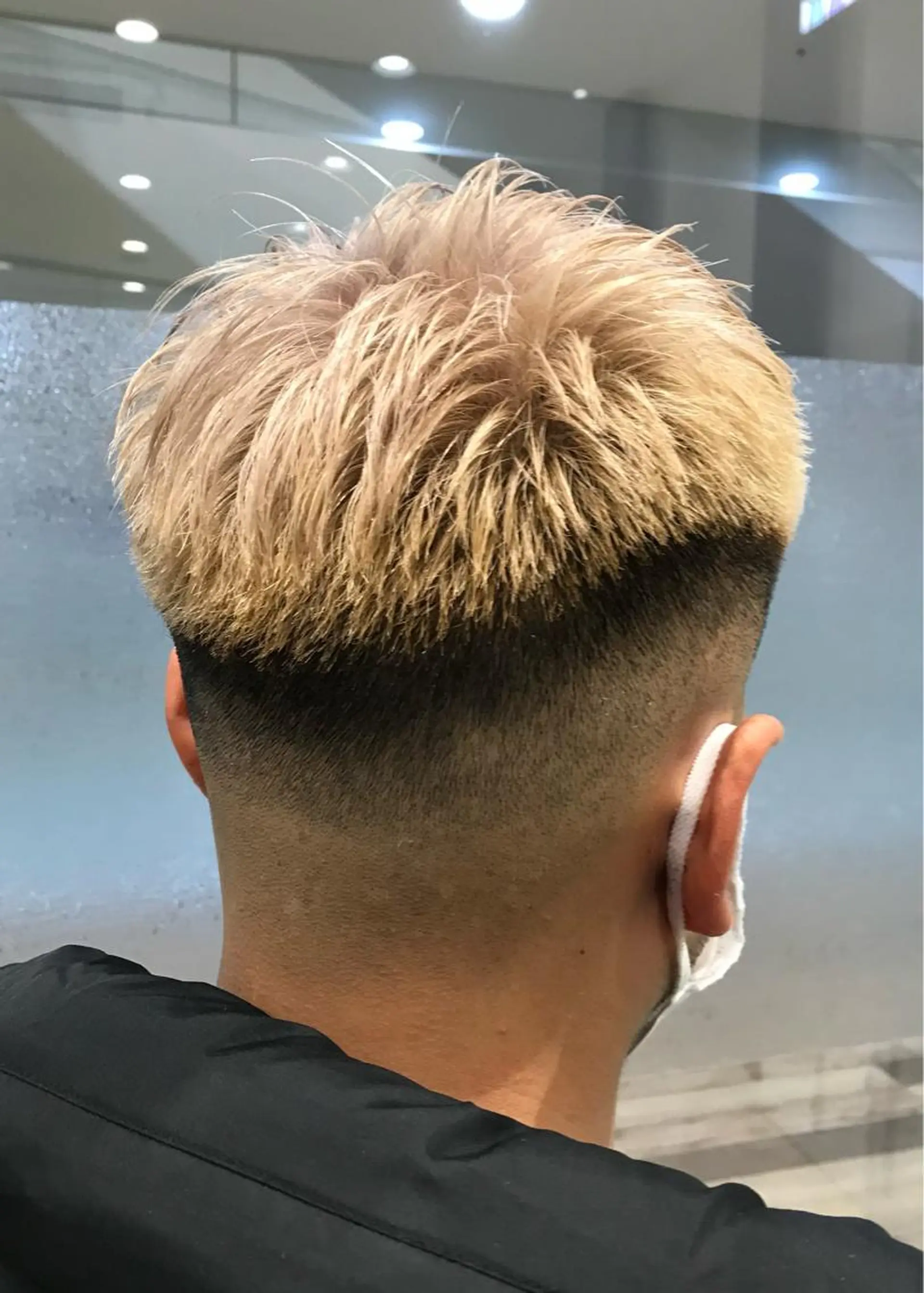 メンズ フェードカット メンズパーマ スキンフェード 波巻きパーマ Camishi所属・瀬野凌介/メンズ カット/パーマのヘアスタイル