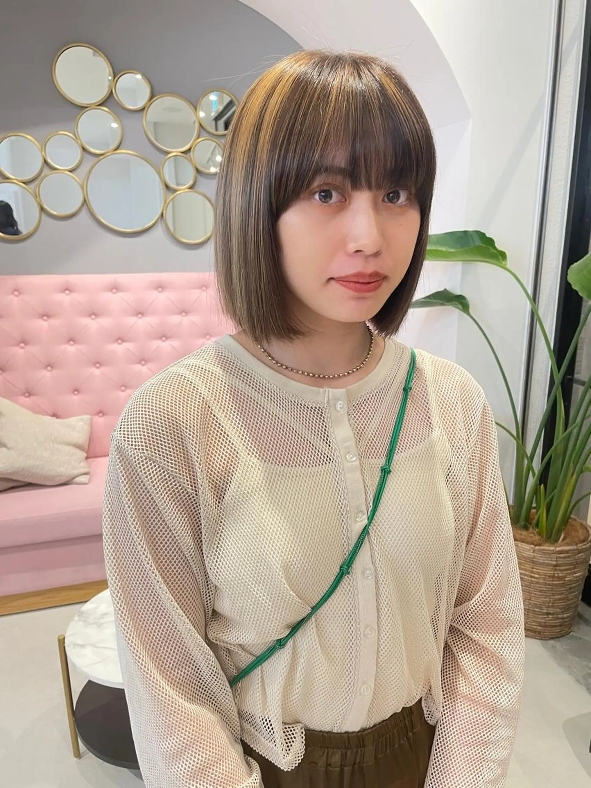 ミディアム 似合わせ/ロング 瑠輝のヘアスタイル