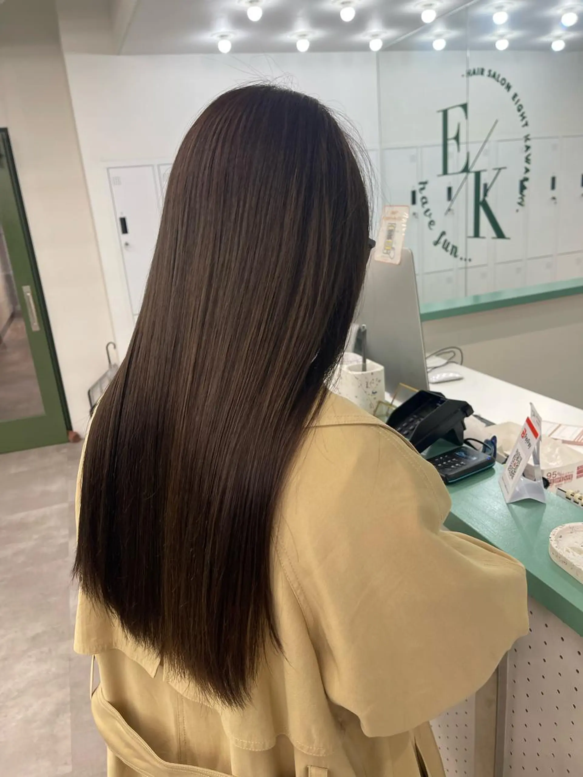 ロング カラー アッシュ アッシュグレー 🌿新木 彩加🌿のヘアスタイル