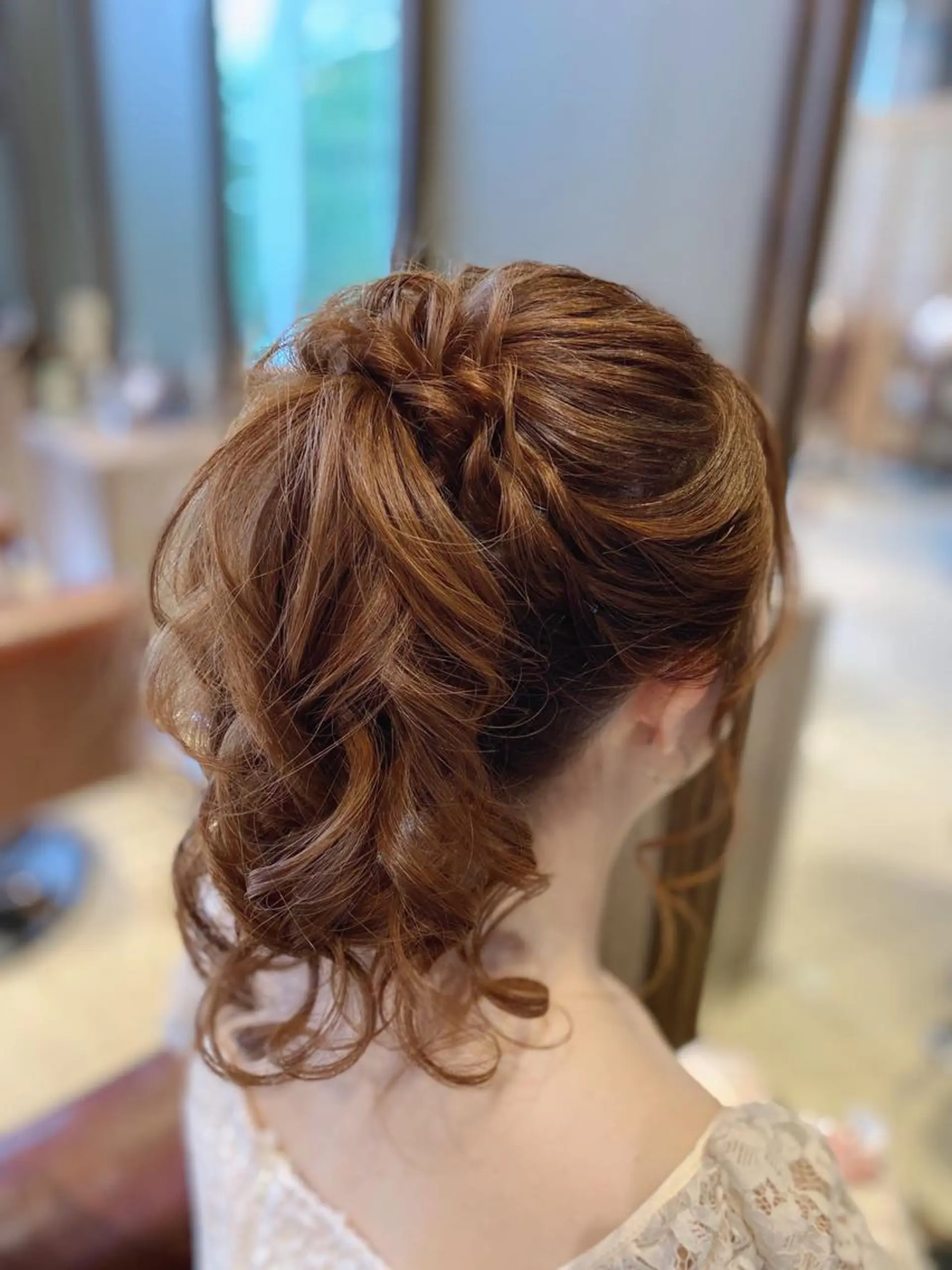 ロング LOANA カラー &縮毛モデル募集のヘアスタイル