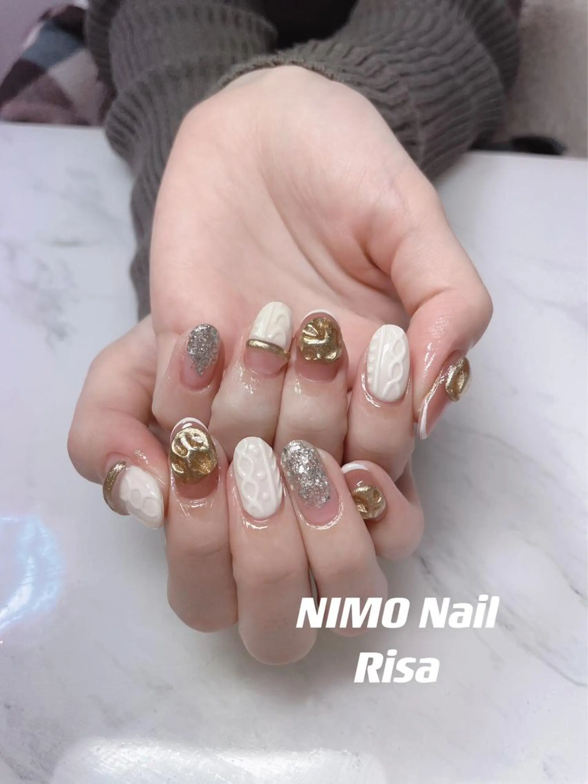 ネイル ハンドネイル RI SA☀️ リサのネイルデザイン