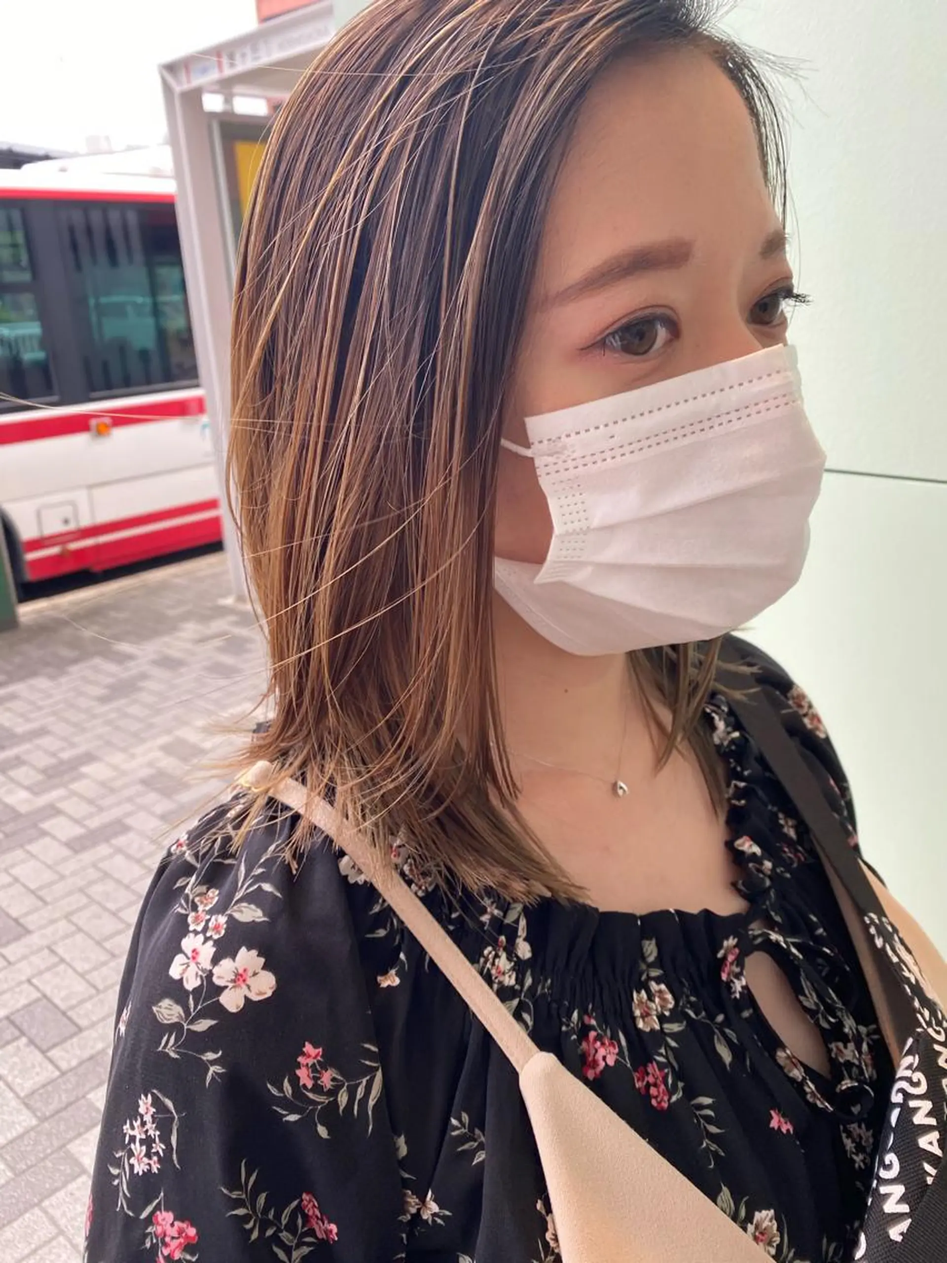 セミロング 吉田 翔太のヘアスタイル