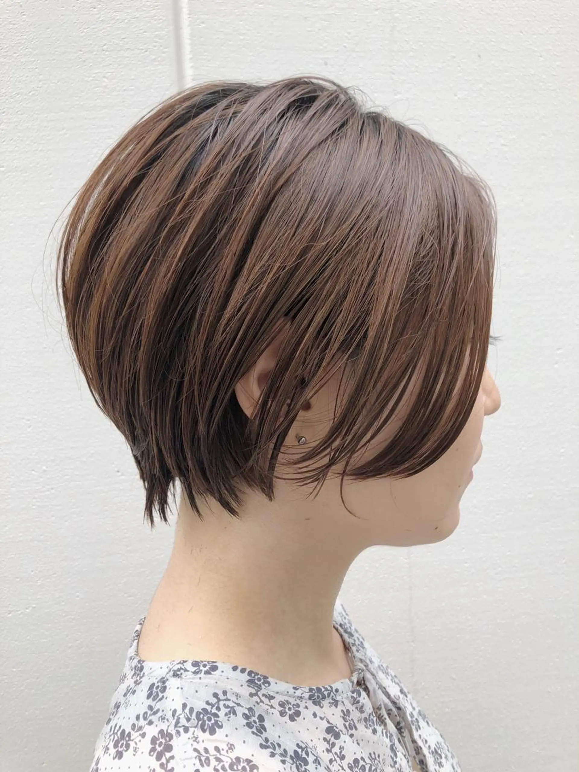 ショート カラー ノグチ ユウキ/ボブのヘアスタイル