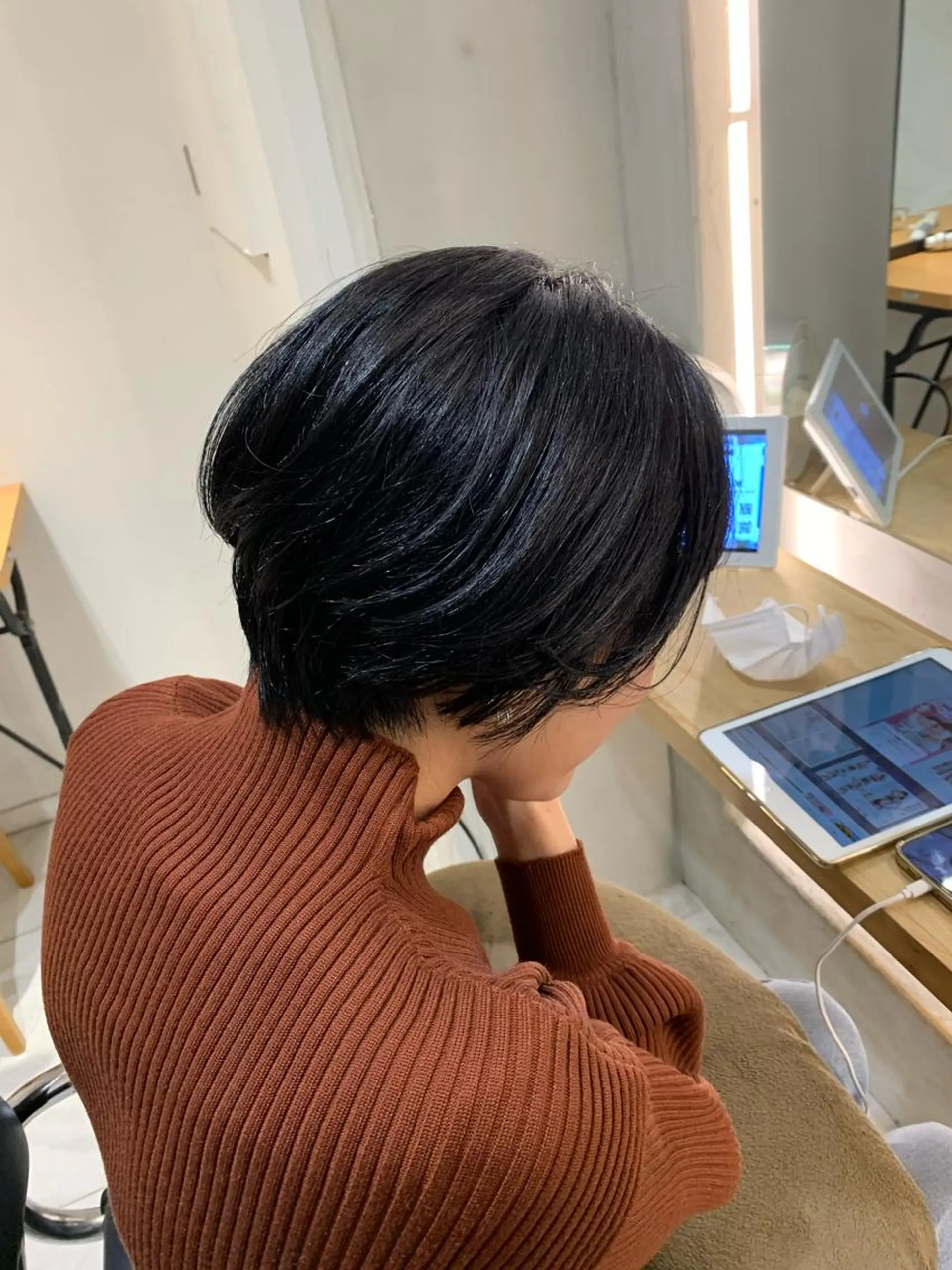 ショート チバ タクミのヘアスタイル