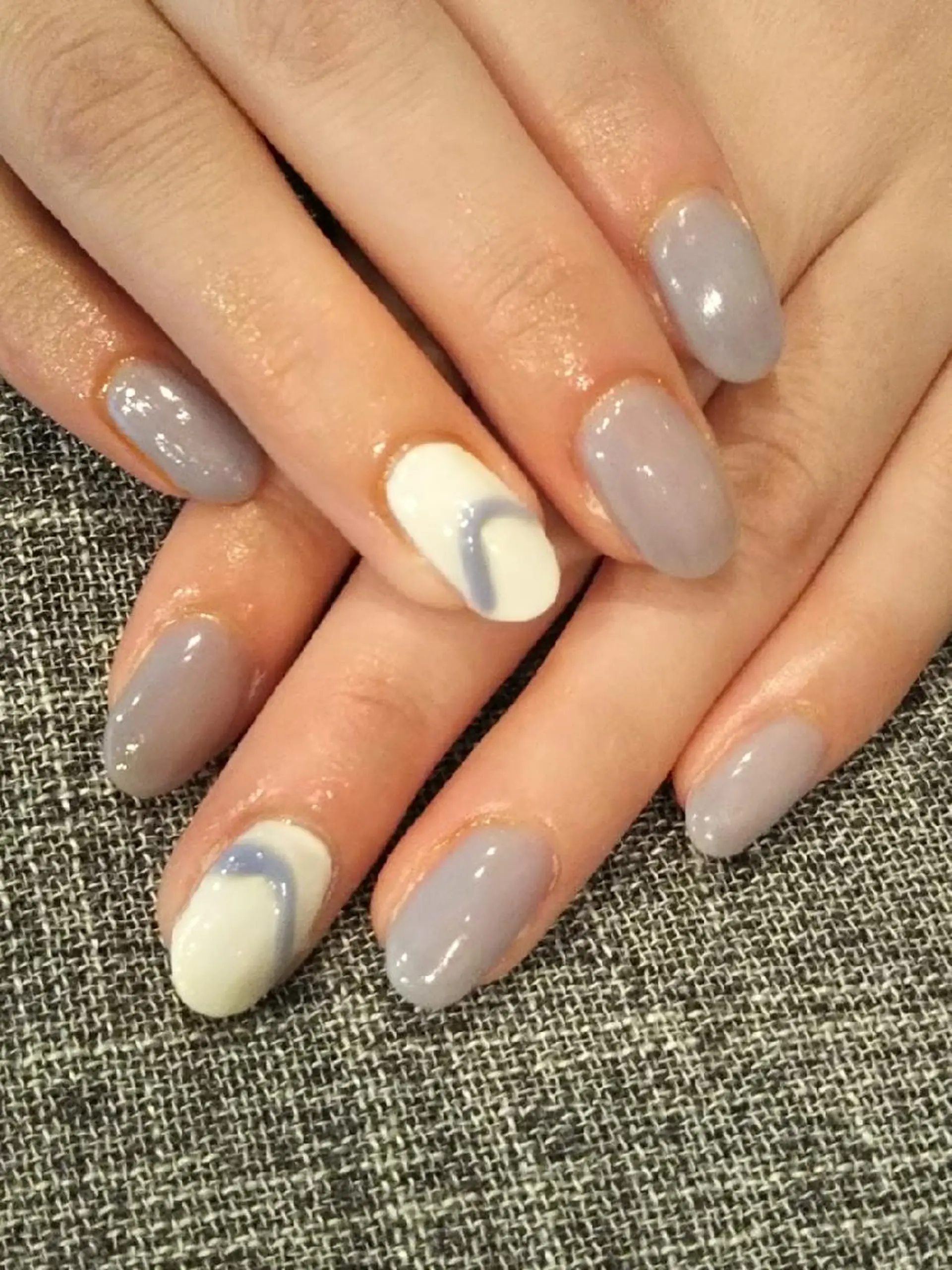 ネイル カジュアル シンプルネイル ハンドネイル private salon mieのネイルデザイン