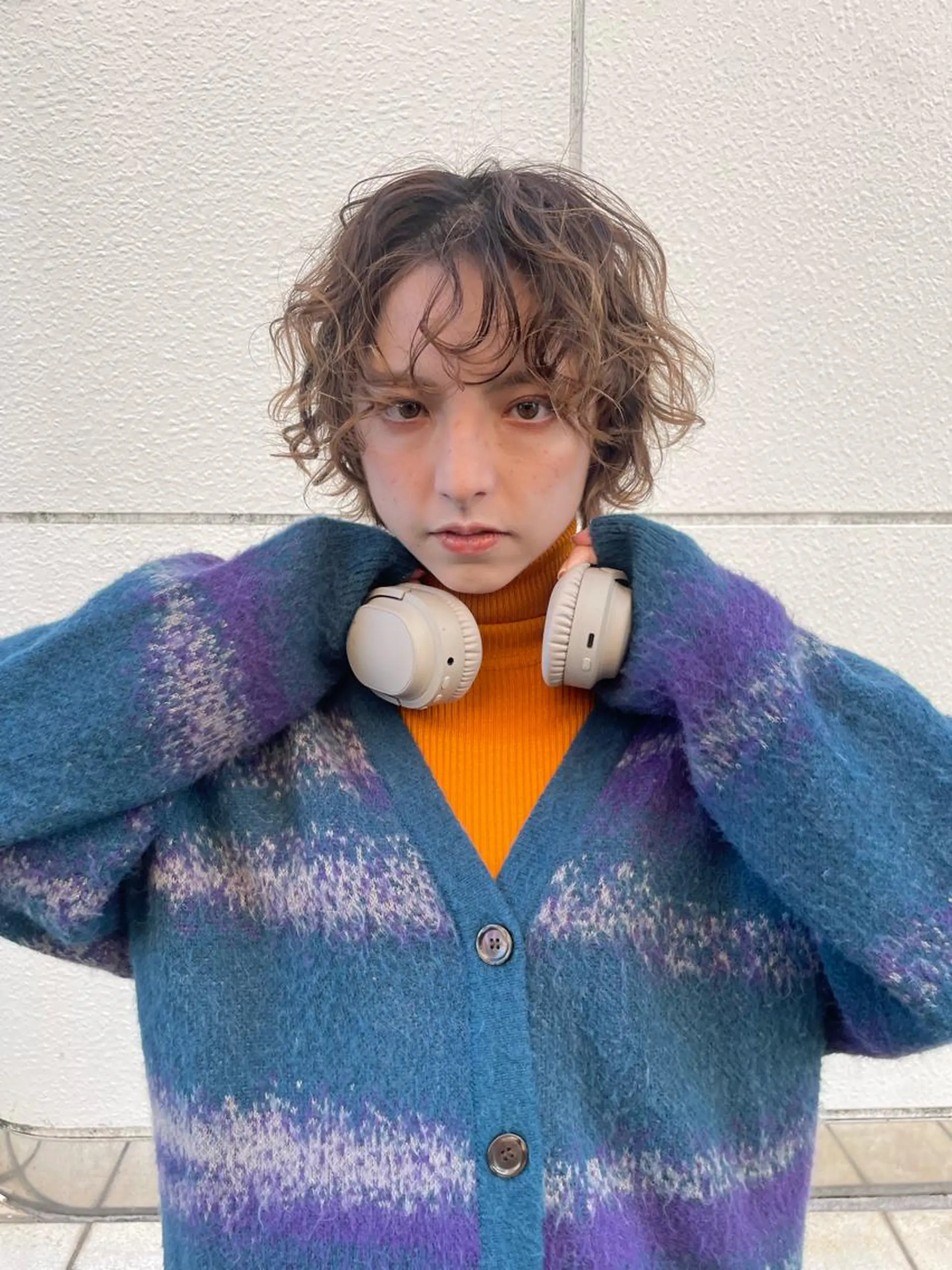 ミディアム カラー レイヤー/高橋 みく /池下/千種のヘアスタイル