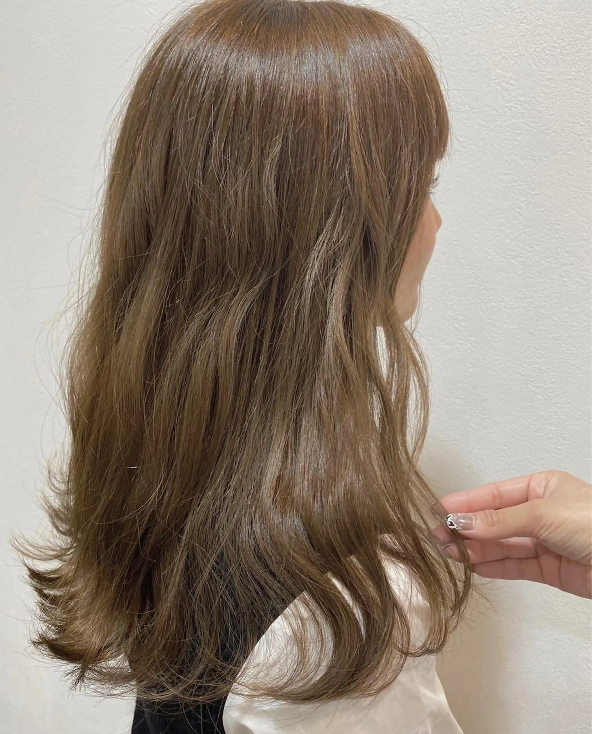 ロング カラー カット ヘアカラー トリートメント JILL ユキのヘアスタイル