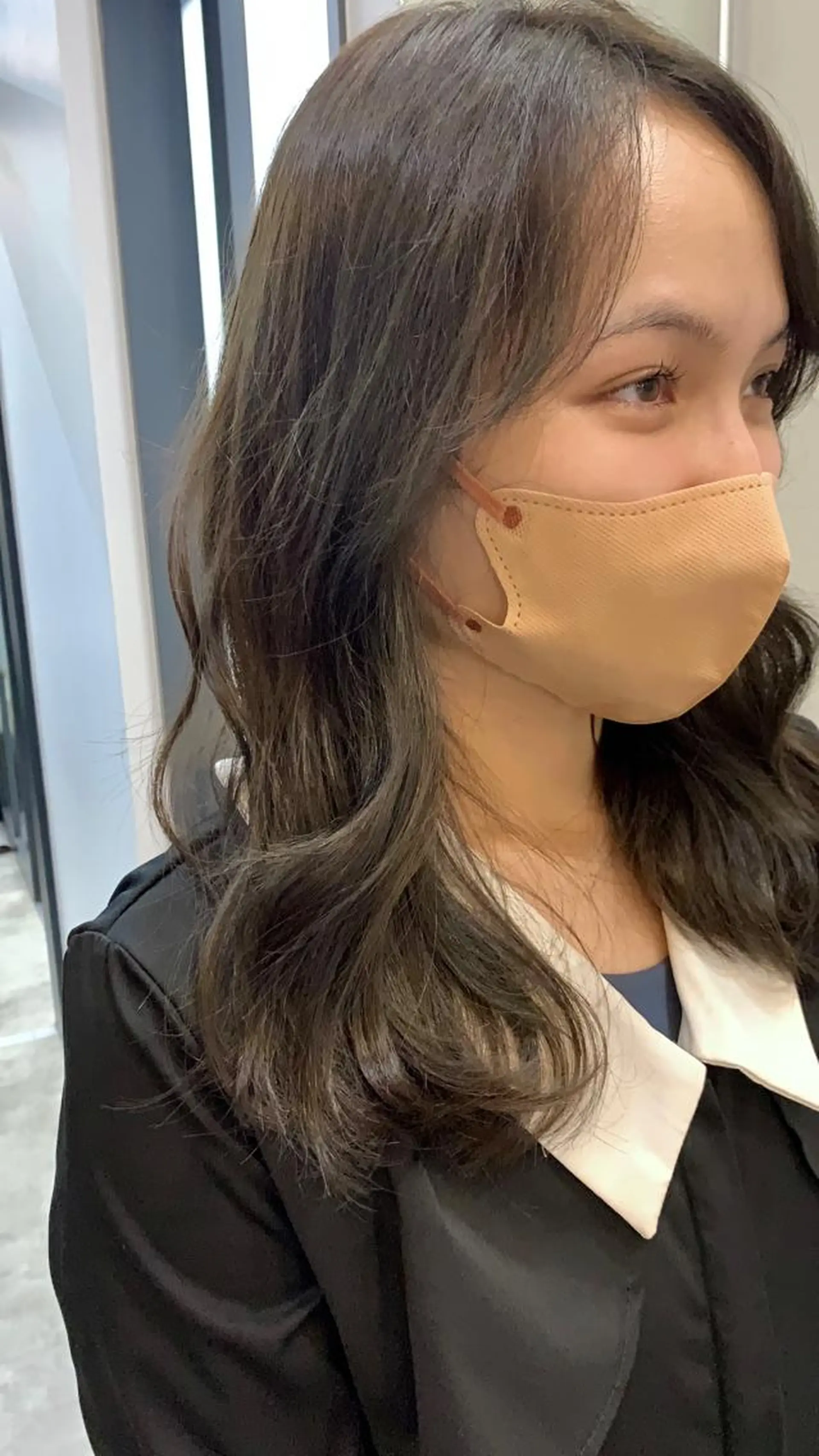 ロング パーマ カット パーマ トリートメント 韓国レイヤー✨ yasuko銀座のヘアスタイル