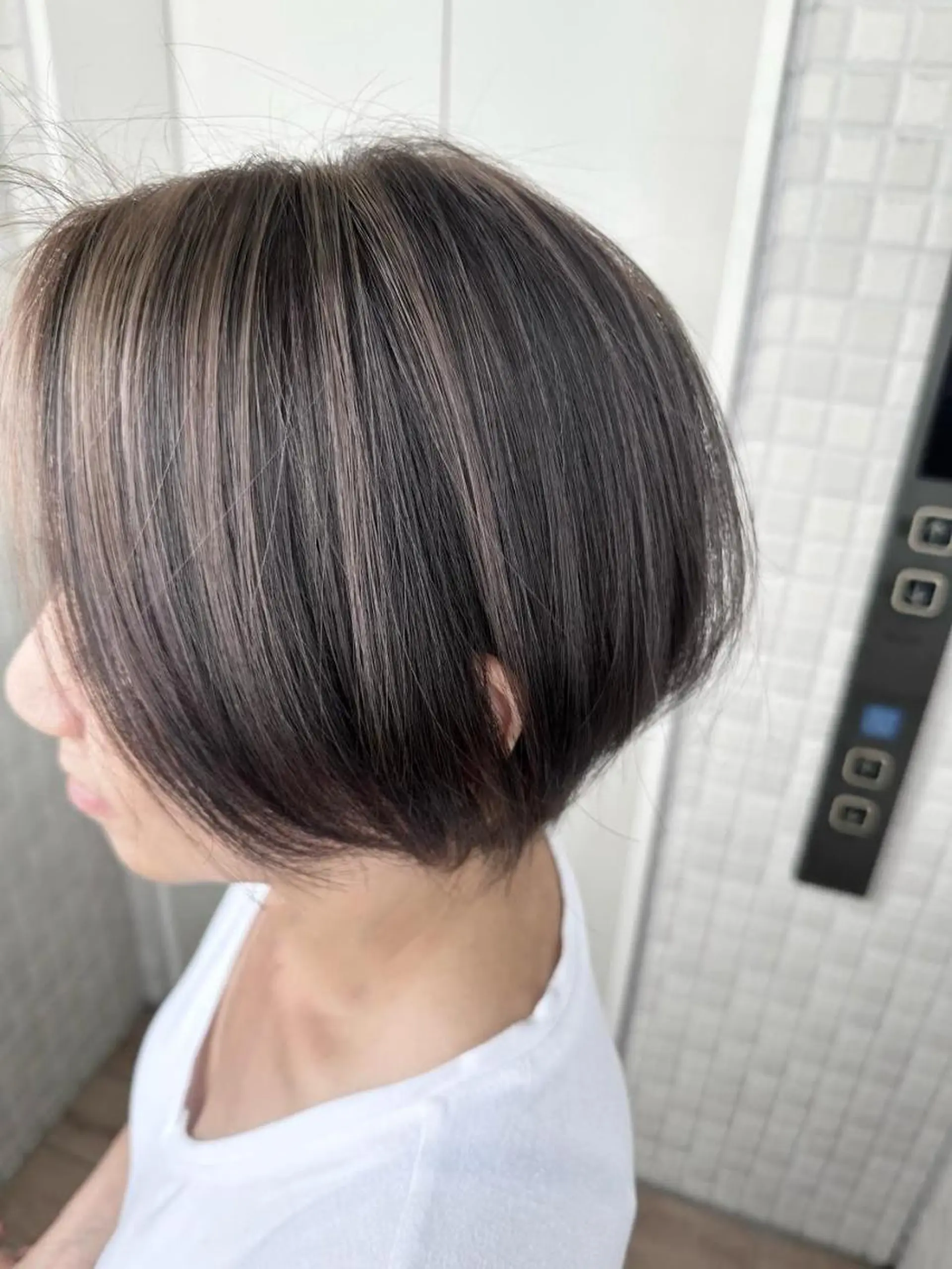 ショート カット ヘアカラー トリートメント ✨【公式】 juhl.横浜✨のヘアスタイル