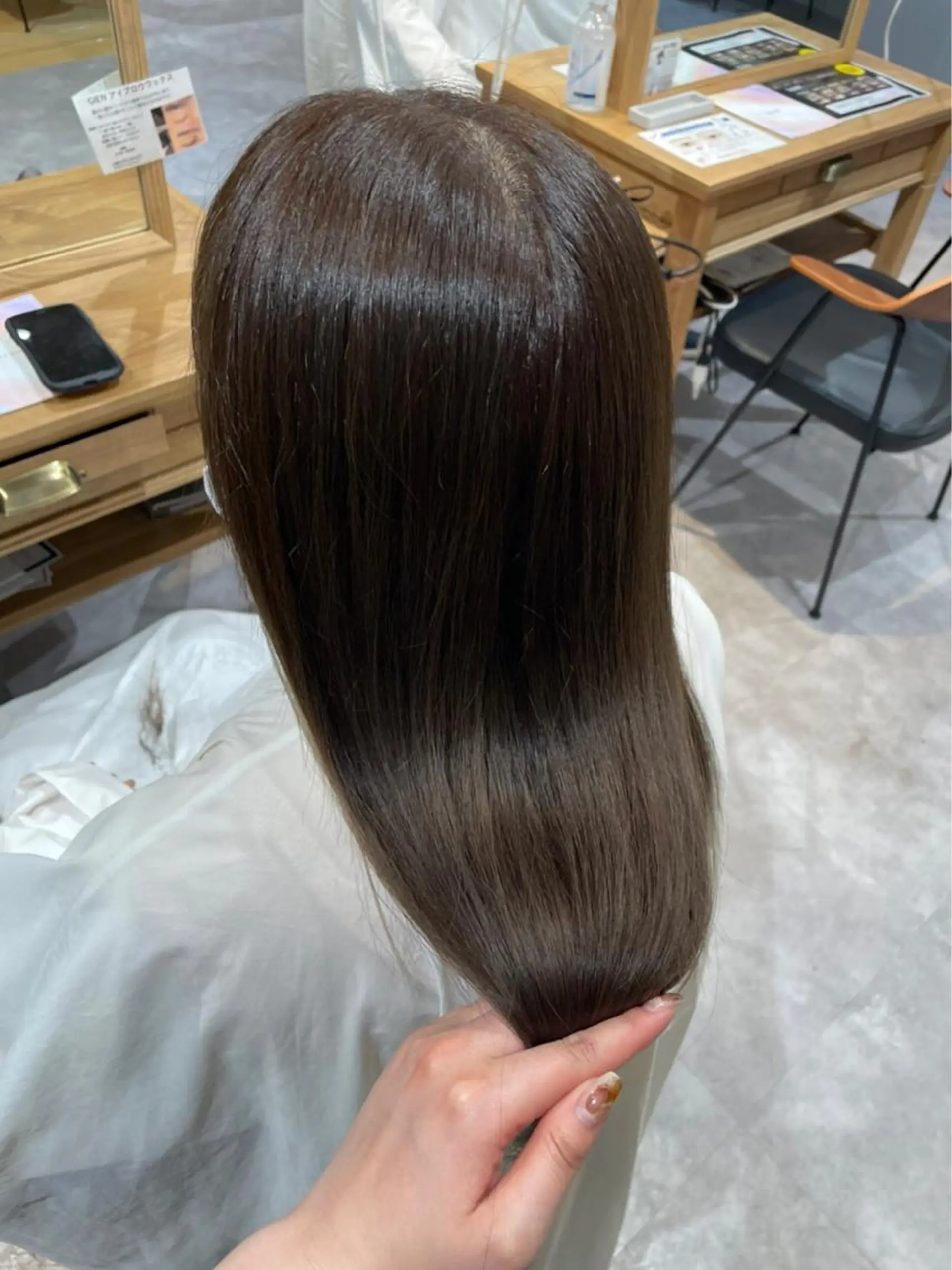 ミディアム カラー カット トリートメント Tamagawa Sakiのヘアスタイル