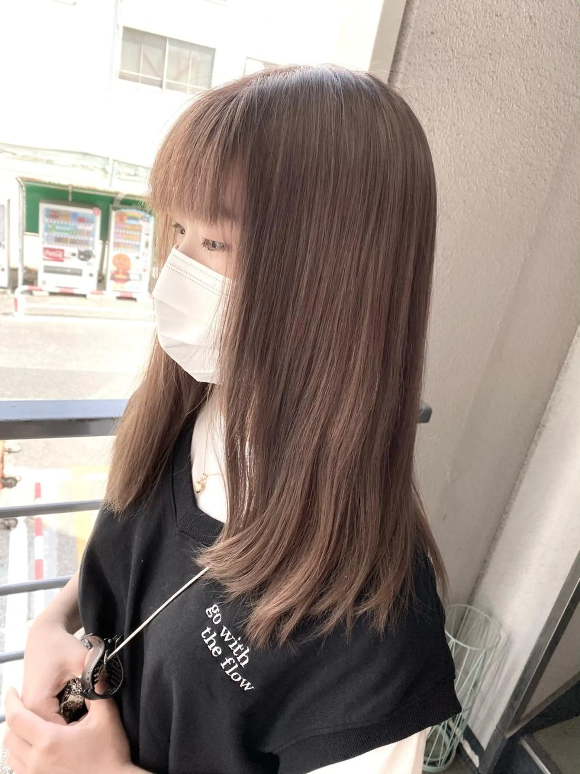 セミロング カラー Kazu .Kのヘアスタイル