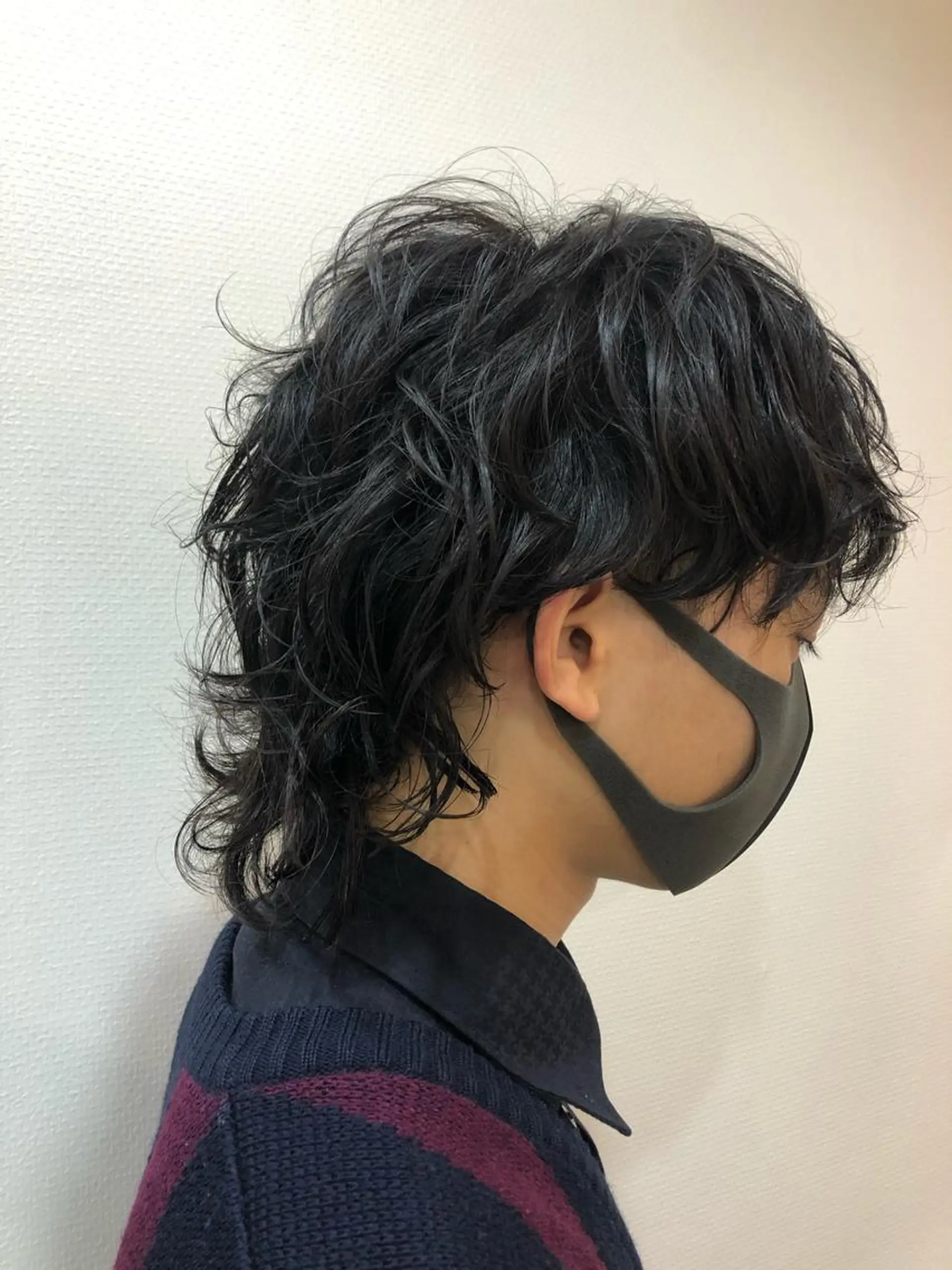 ショート パーマ メンズ カット アトム/ウルフ パーマ/レイヤーのヘアスタイル