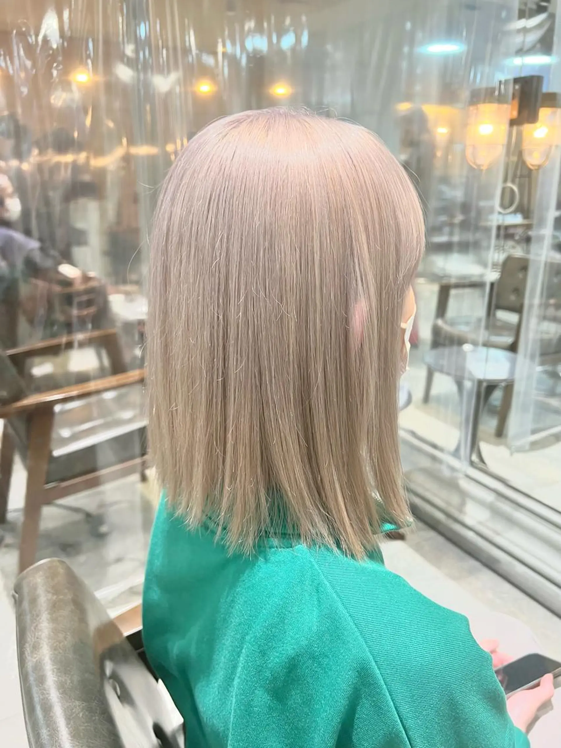 ミディアム カラー ヘアアレンジ ヘアカラー トリートメント ヘアセット 🌈インナーカラー ‘ショウマ’🌈のヘアスタイル